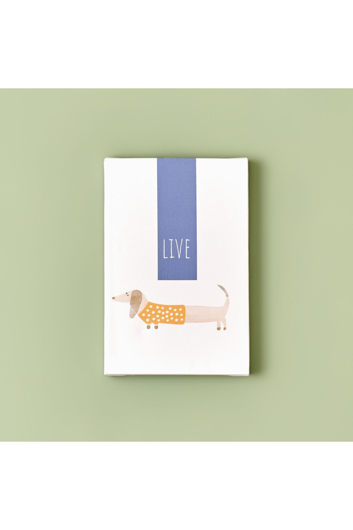 Bella Maison Sausage Dog Live Kanvas Tablo (21x30 cm) 1002TBLO0031
