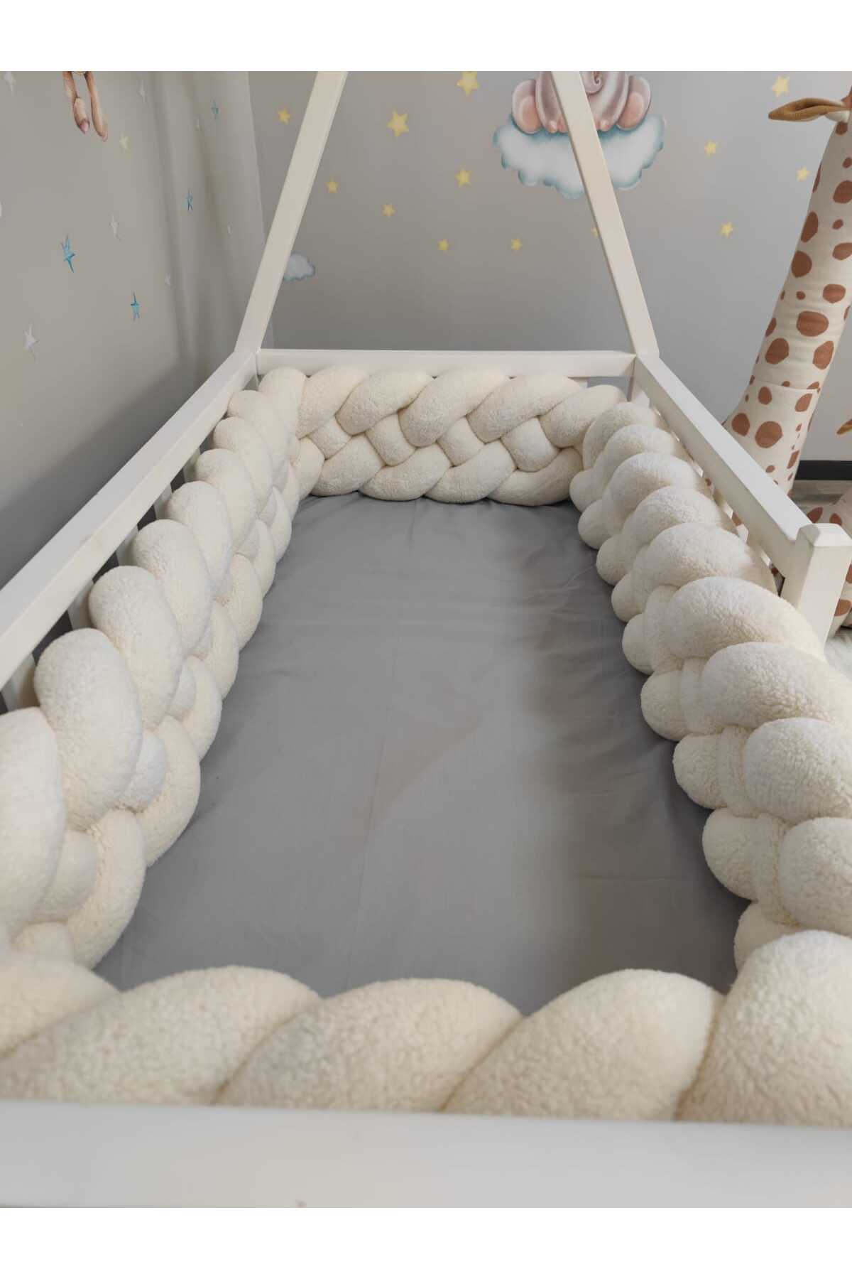 240 CM 4 LÜ PELUŞ ÖRGÜ KORUMA MODELİ YENİ NESİL WELSOFT KUMAŞ (50x90 SEPET BEŞİK İÇİN) 6