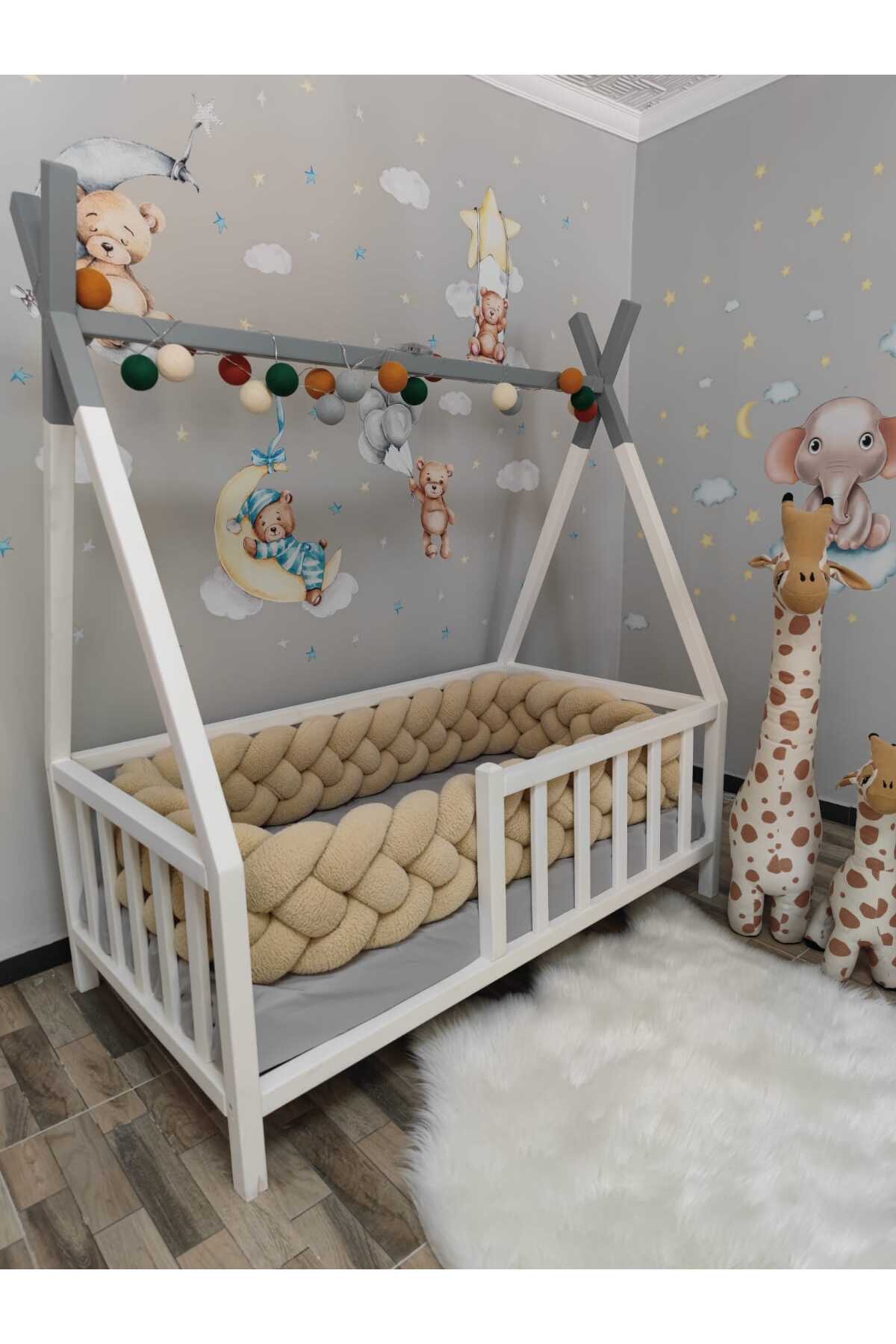 200 CM 4 LÜ PELUŞ ÖRGÜ KORUMA MODELİ YENİ NESİL WELSOFT KUMAŞ 3