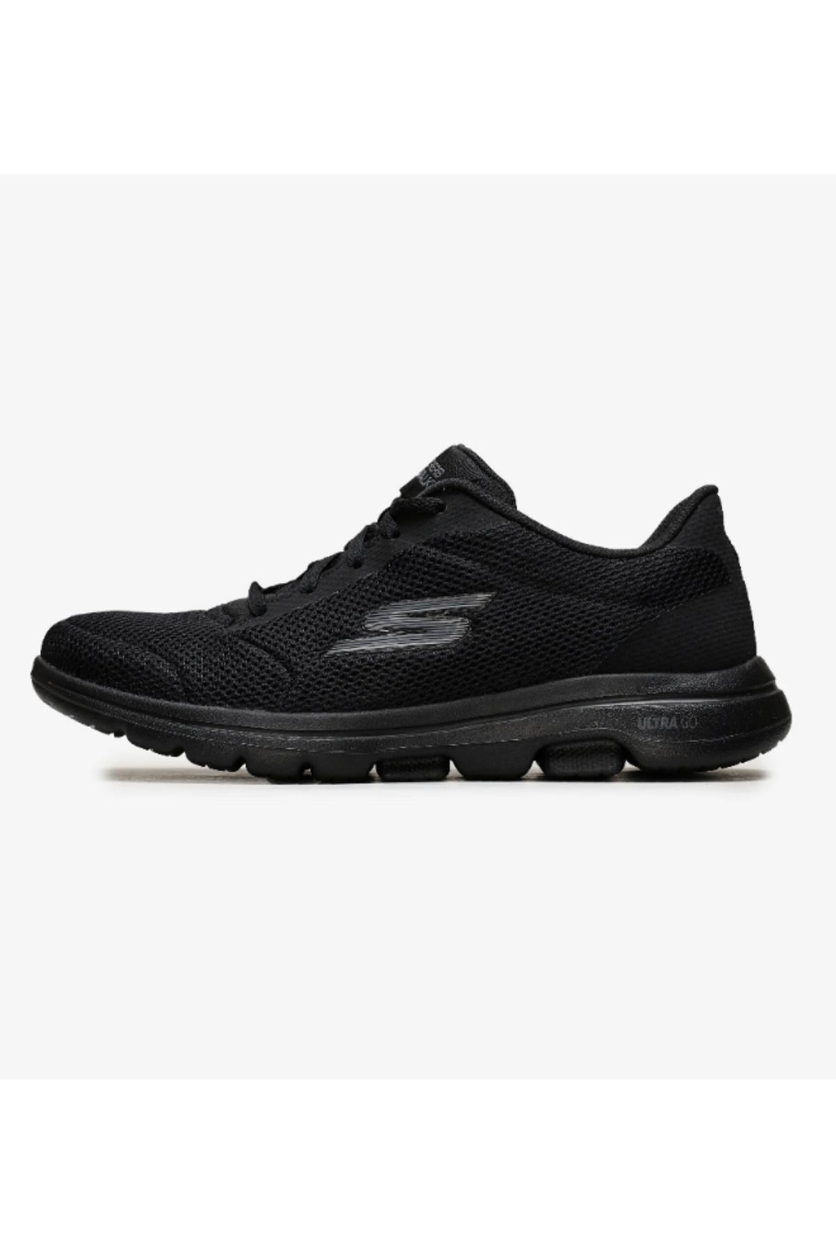 کفش پیاده روی مشکی زنانه Go Walk 5 ورزشی خوش شانس 15902W BBK Skechers