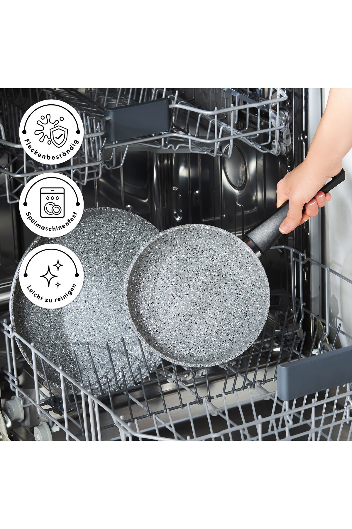 Karaca-Gris Biogranit Pfannenset, 2-teilig - Perfekte Küchenbegleiter 9