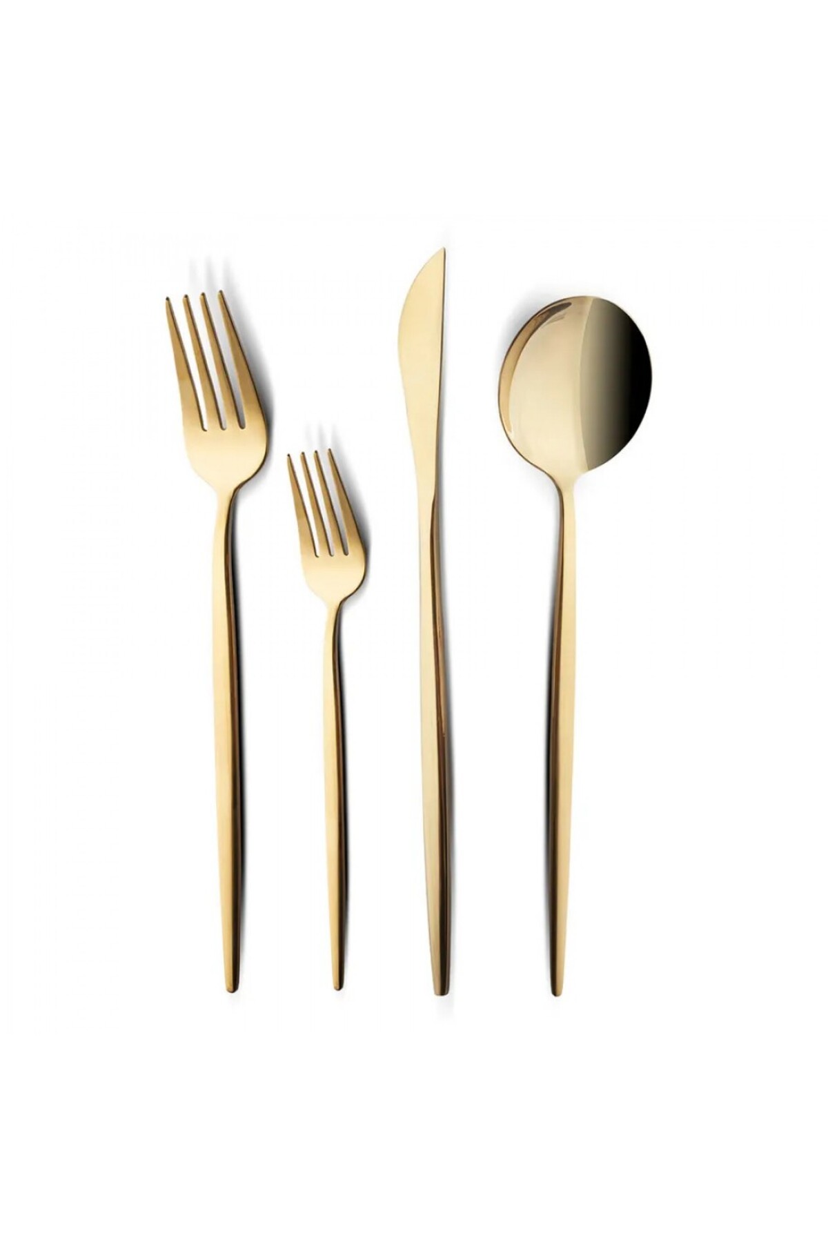 Karaca Bella Shiny Gold Besteck-Set für 6 Personen, 24-teilig