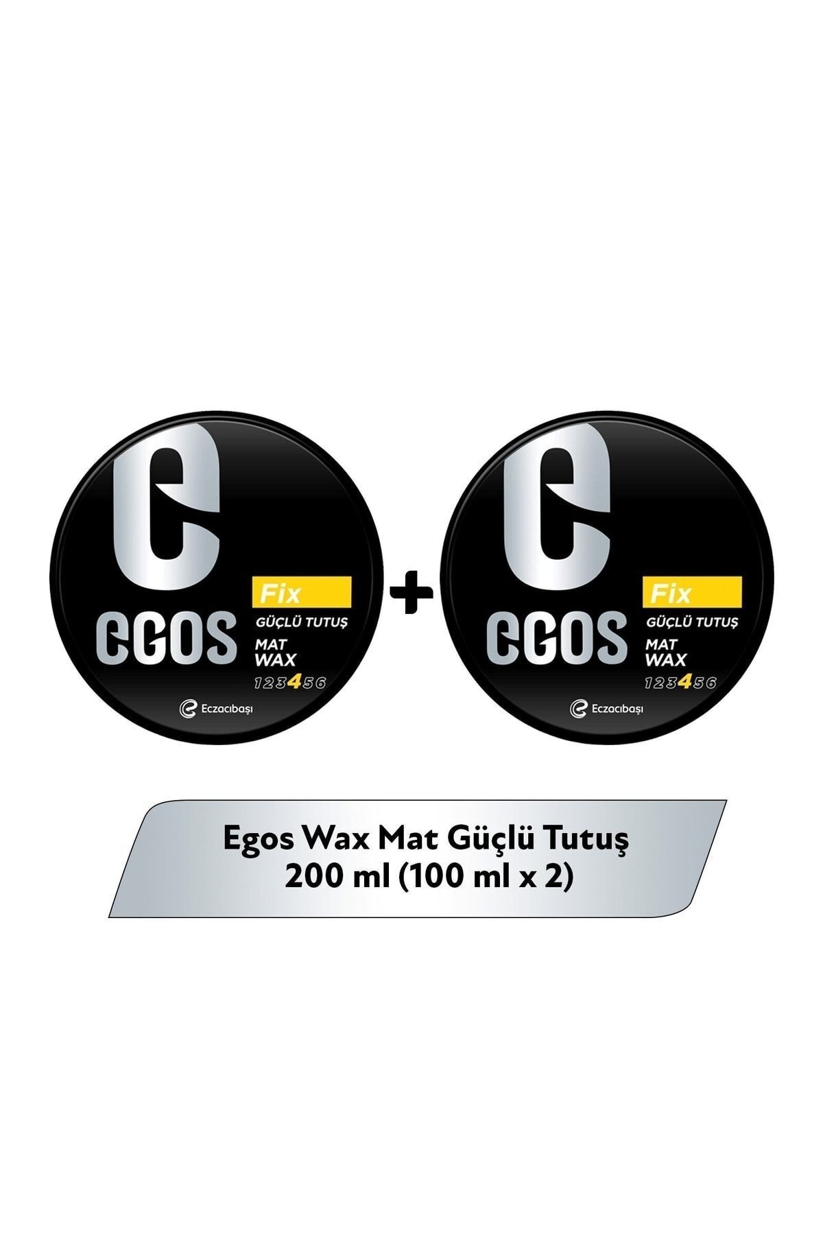 Egos Wax Mat Güçlü Tutuş 200 Ml (100 Ml X 2) — 6001977