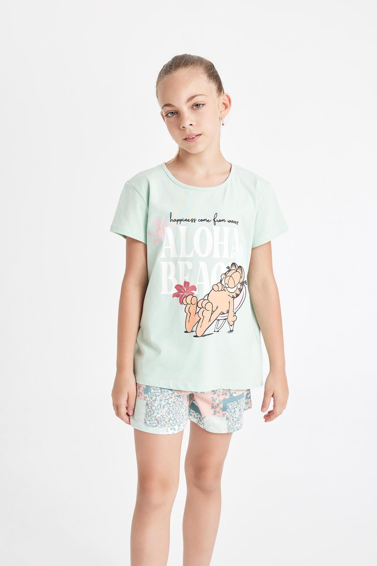 ست پیژامه دخترانه دفاکتو | C8489A824SM Defacto - Image 2