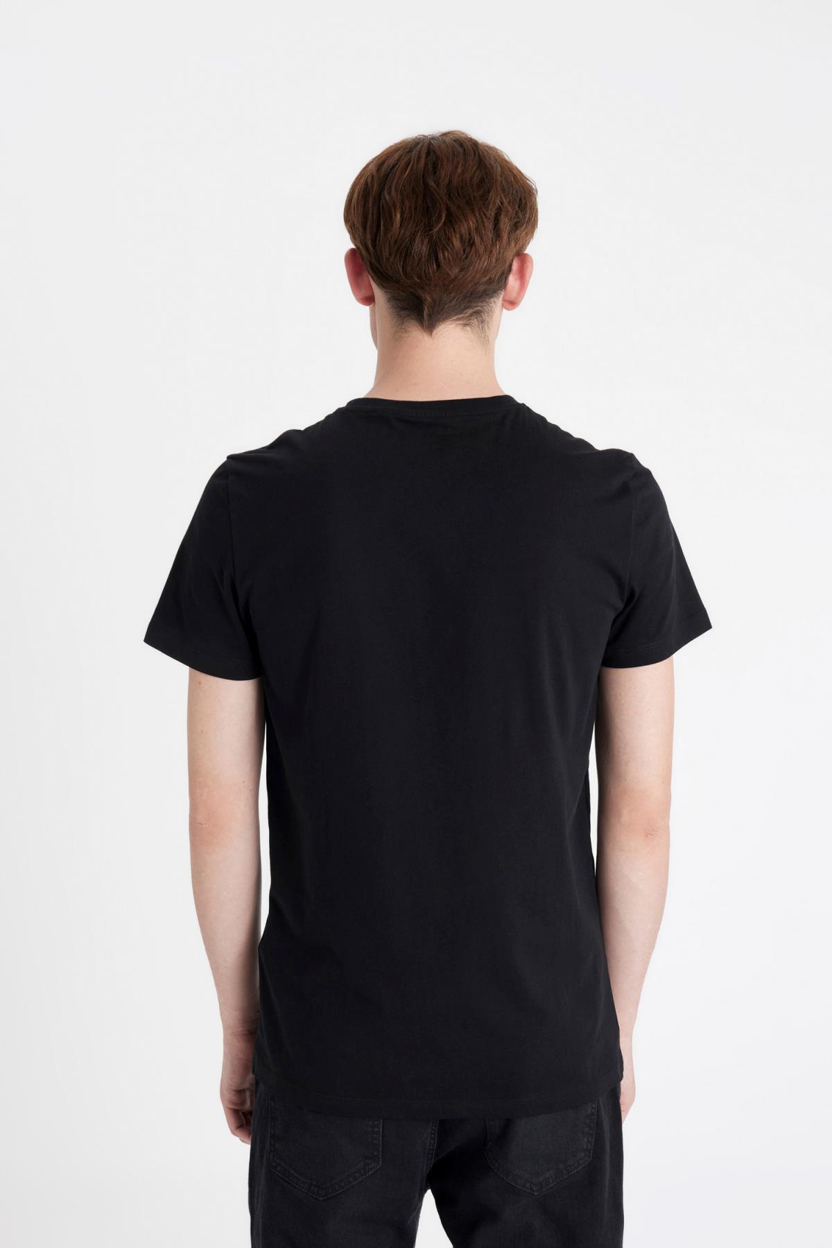 تی شرت مردانه دفاکتو | C6915AX24SM Defacto - Image 6