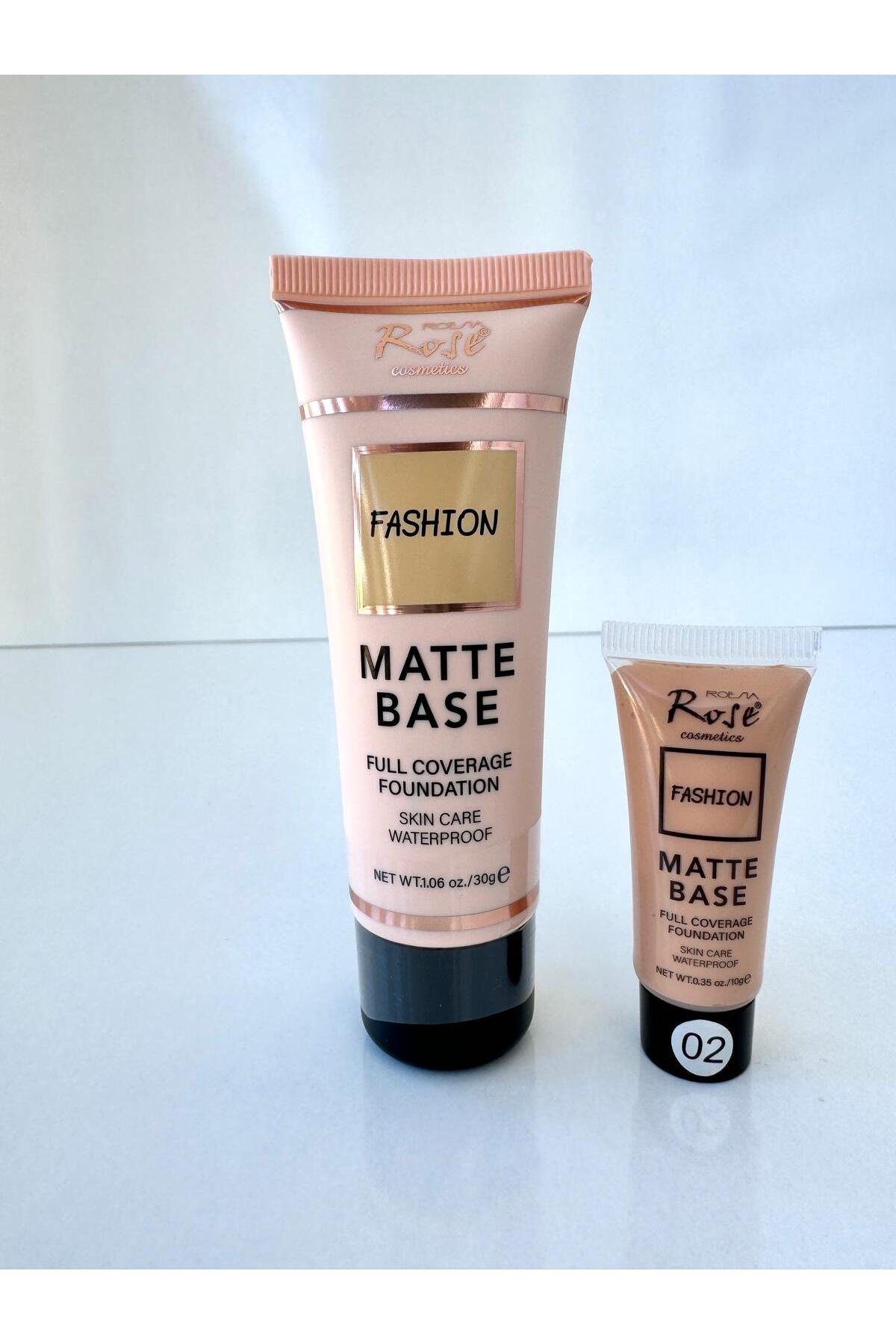 Roesıa Rose Cosmetics Rose Fashıon Matte Fondöten