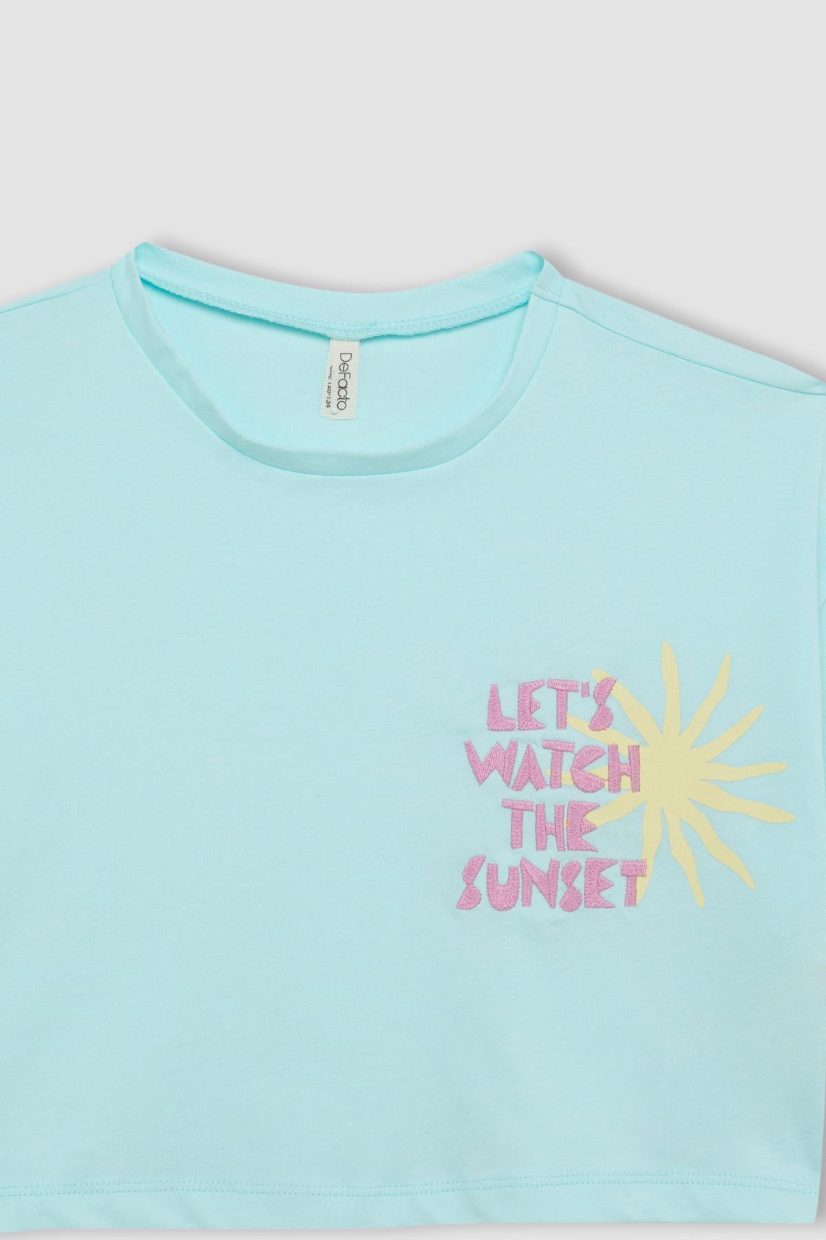 تی شرت دخترانه دفاکتو | C4506A824SM Defacto - Image 2