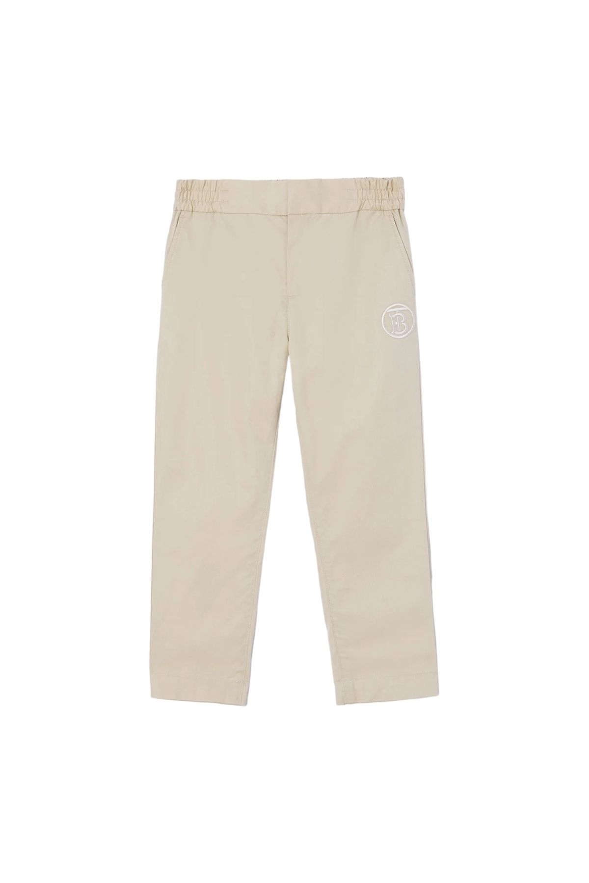 BURBERRY-TB Monogram Trousers for Children 1