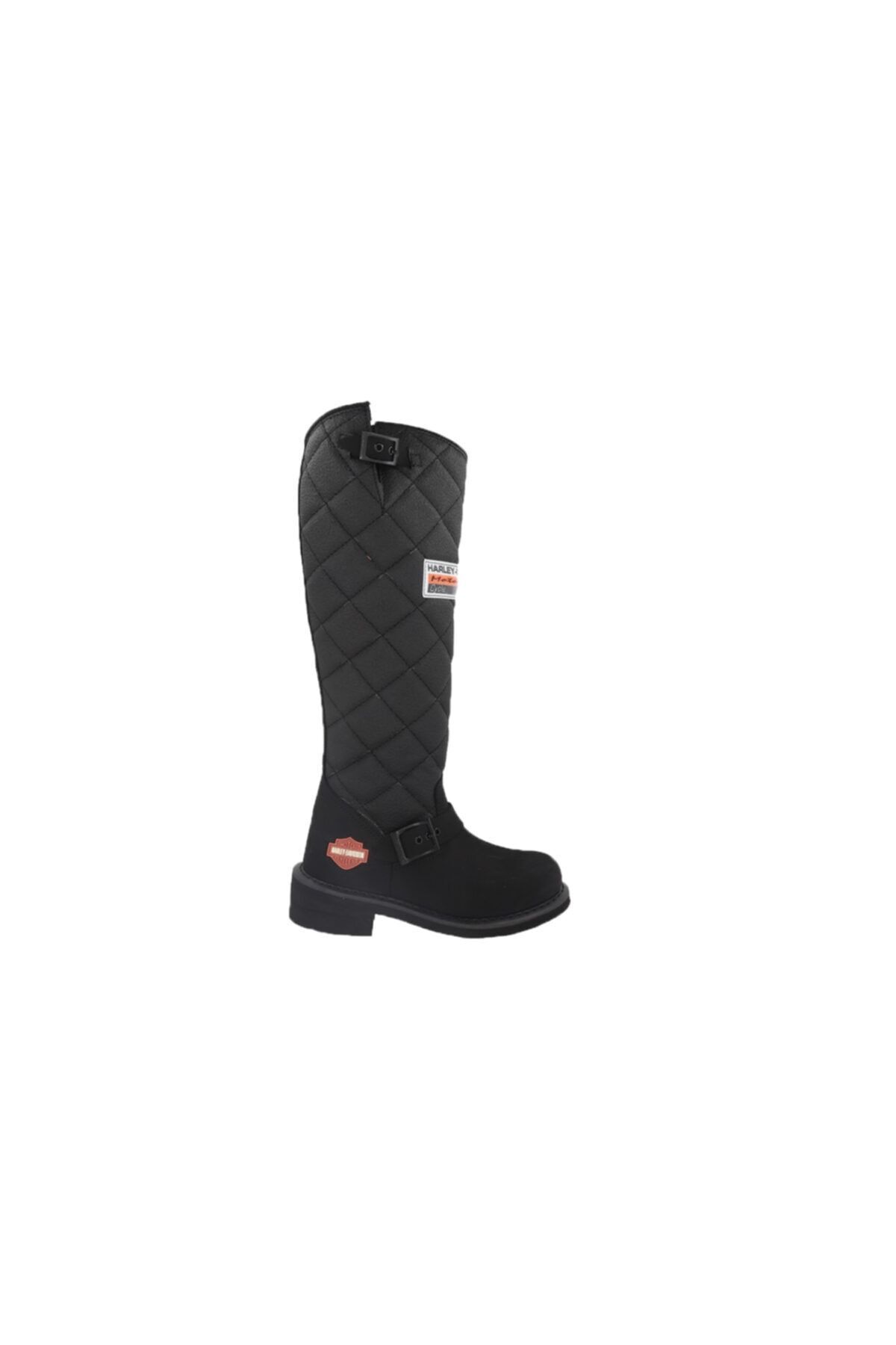 Laconia 646h Black Nubuck 025g100074 Harley Davidson