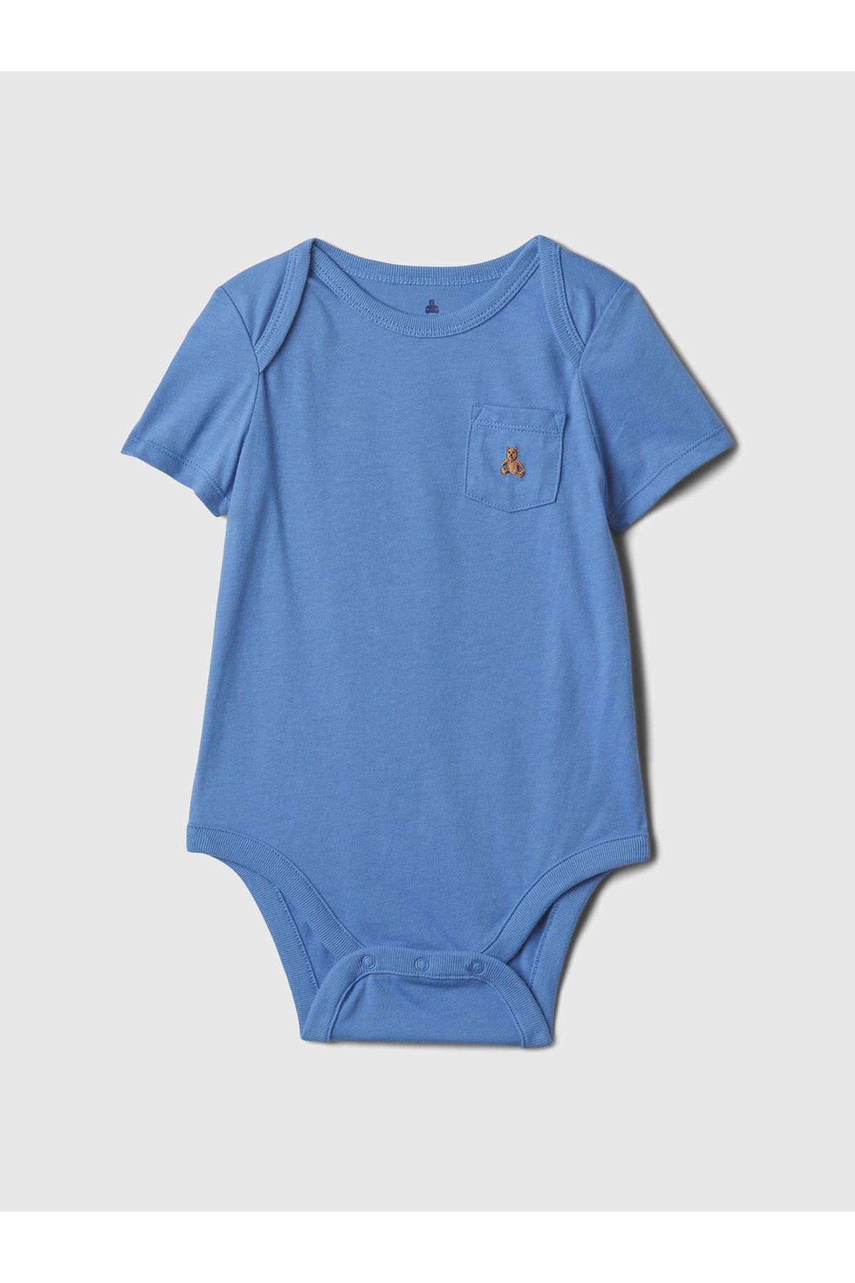 Боди Mix & Match с вышивкой GAP Baby Boy Blue Brannan Bear 874014