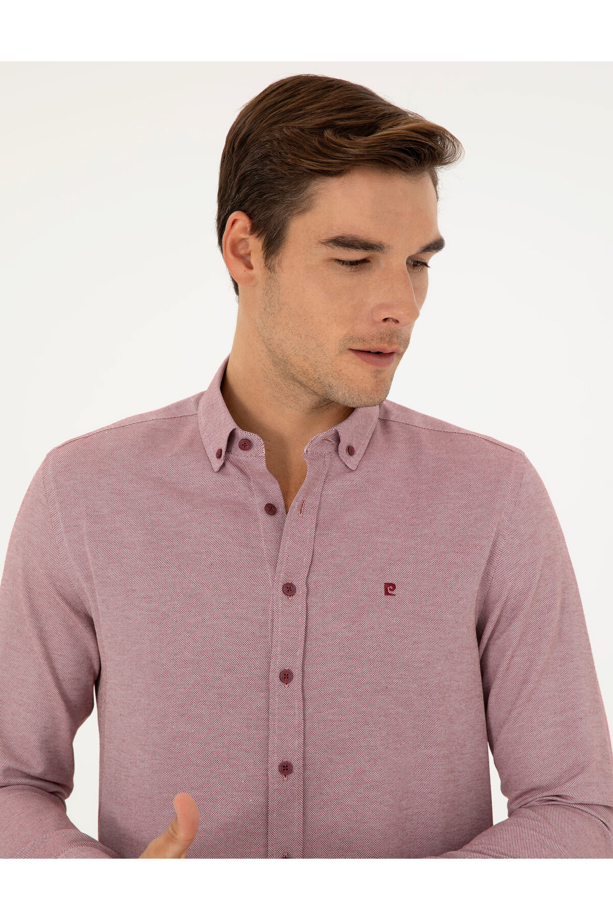 پیراهن مردانه پیر کاردین | 50289396-VR014 Pierre Cardin - Image 2