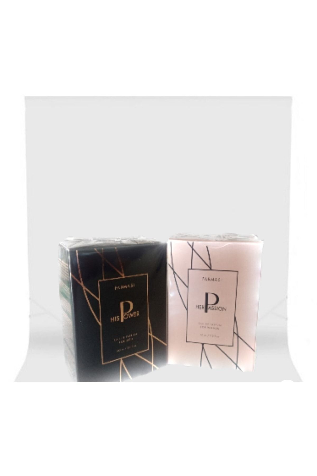 عطر مردانه Hıs Power Edp 100 ml و ست عطر زنانه Her Passıon Edp 60 ml parfum1512 Farmasi