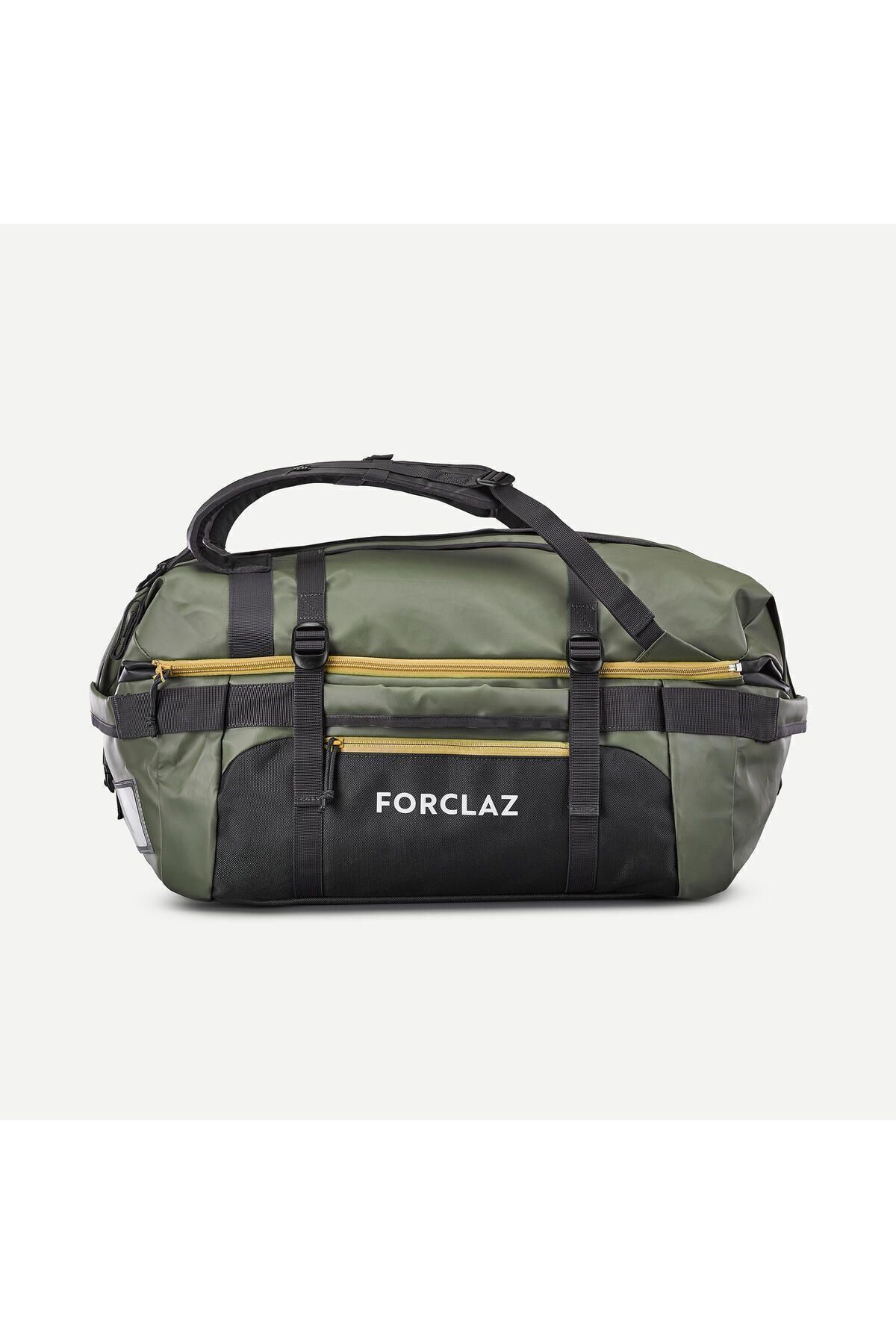 Сумка для треккинга Decathlon Forclaz Outdoor — 40 л / 60 л — водоотталкивающая — Duffel 500 Extend 8383299