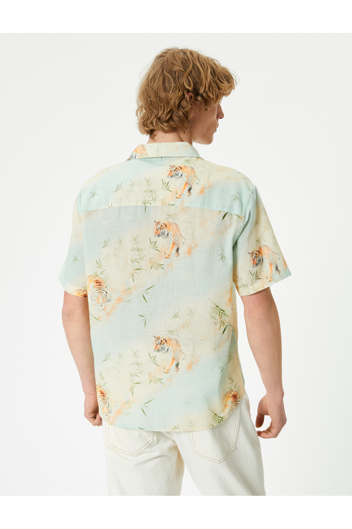 پیراهن مردانه کوتون | 4SAM60049HW Koton - Image 4