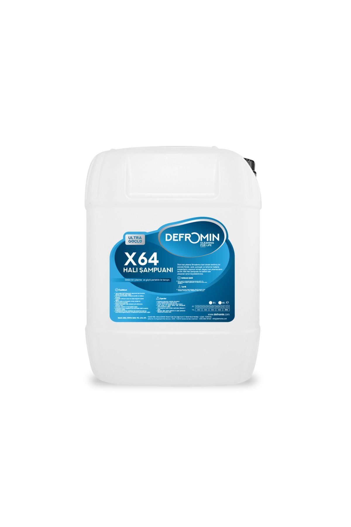 Defromin X64 Halı Şampuanı 10L