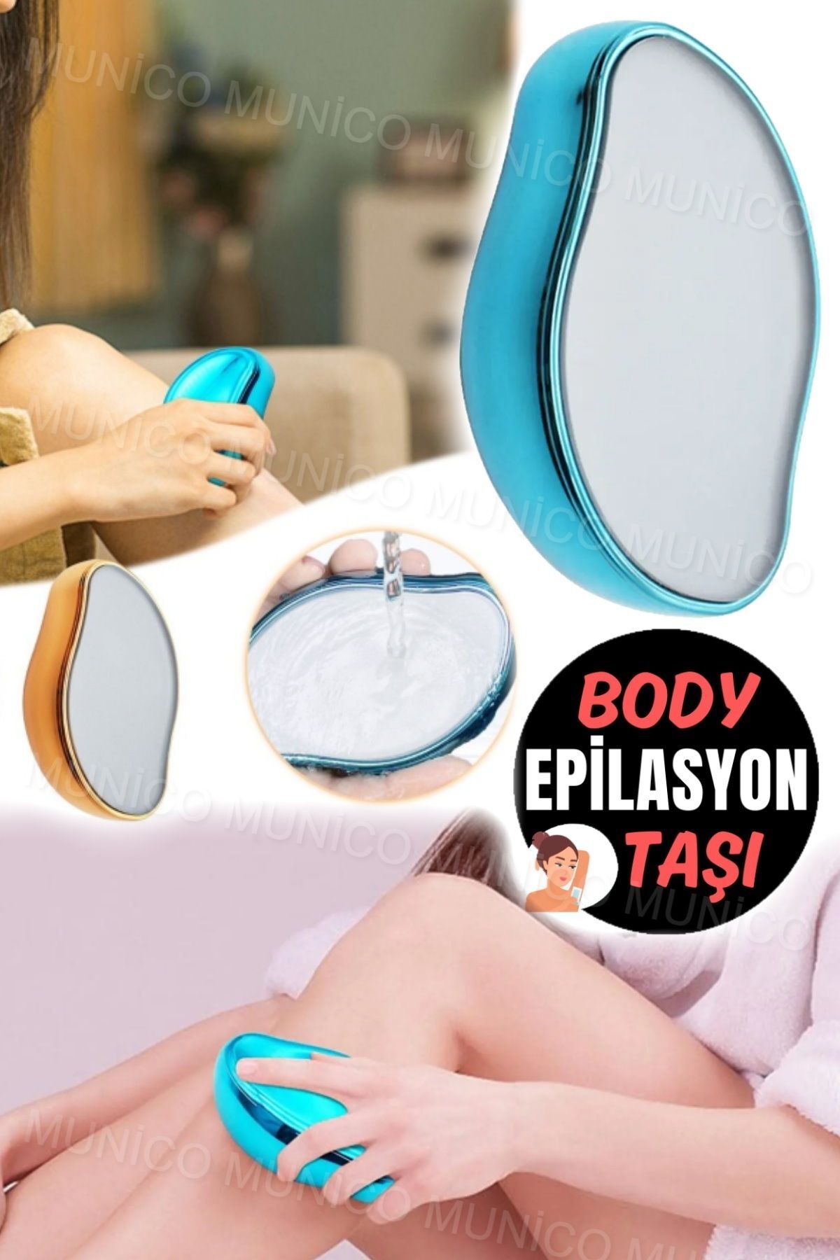 Munico Nano Teknoloji ile Kristal Epilasyon Aparatı: Hızlı ve Etkili Tüy Alma Ağrısız Epilasyon ve Doğal