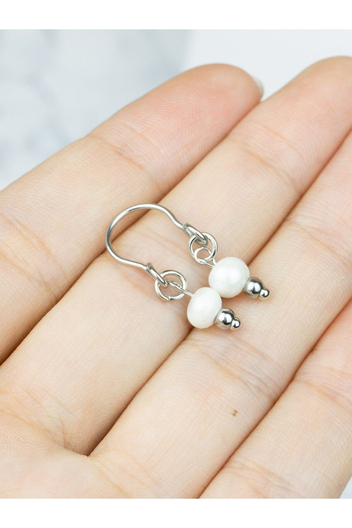 MORNEVA-Tiny Pearl Piercing - Non-Perforated and Double Steel Compression 2