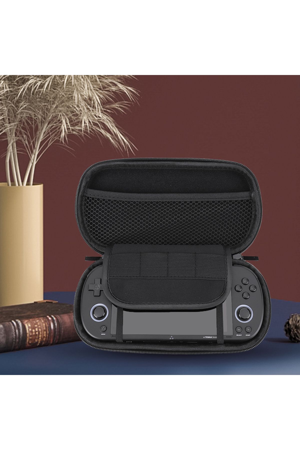 ALLOYSEED-For Trimui Smart Pro Carrying Case Handheld Game Console Black Hard Travel Storage Bag Video Game... 6