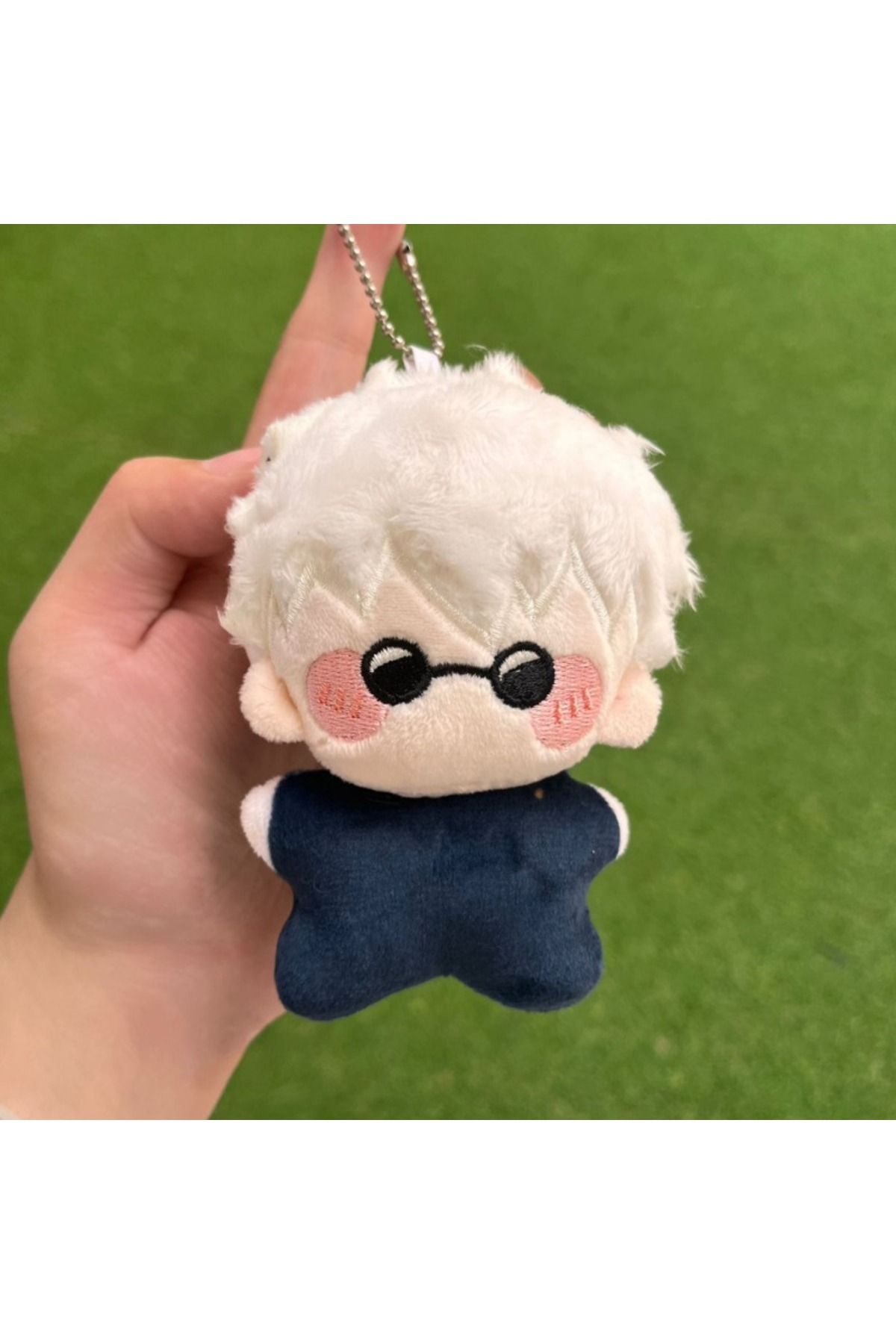 Choice-12cm Jujutsu Kaisen Plush Doll Keychain Accessory Anime Geto Suguru Satoru Gojos Mini Plushie Toy... 2