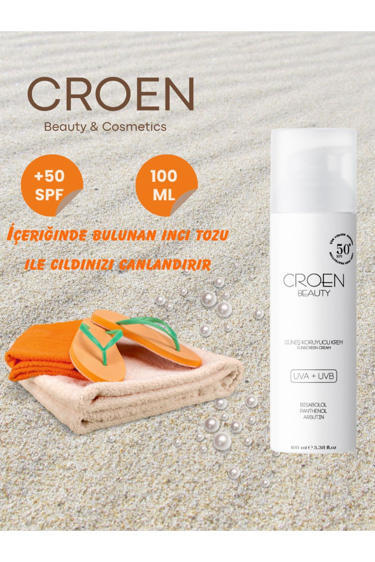 ضد آفتاب صورت   Croen Beauty | CR011 اورجینال - تصویر 3