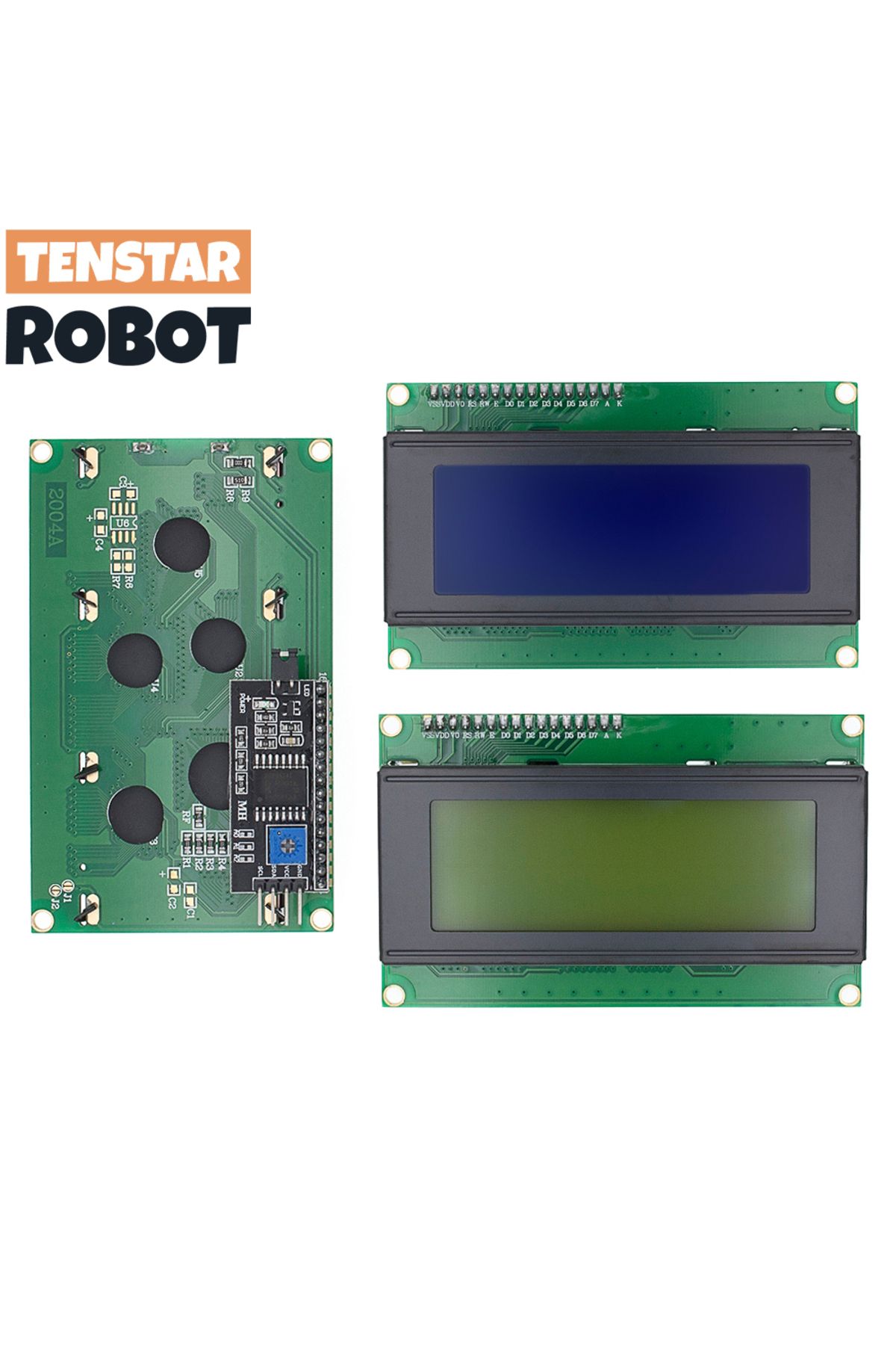 Choice-LCD2004+I2C LCD2004 20x4 2004A Blue Green Screen Character LCD IIC Serial Interface Adapter Modul... 2