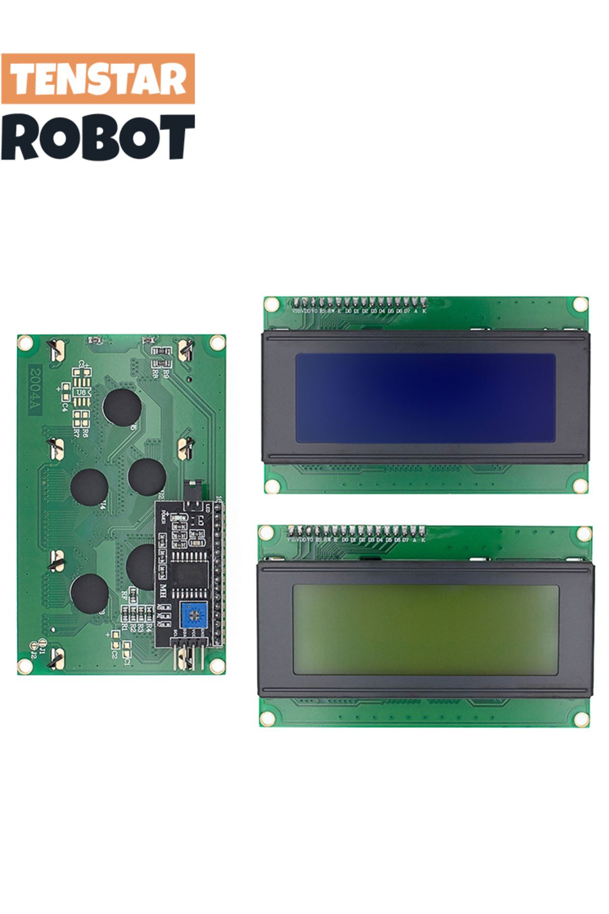 Choice-LCD2004+I2C LCD2004 20x4 2004A Blue Green Screen Character LCD IIC Serial Interface Adapter Modul... 8