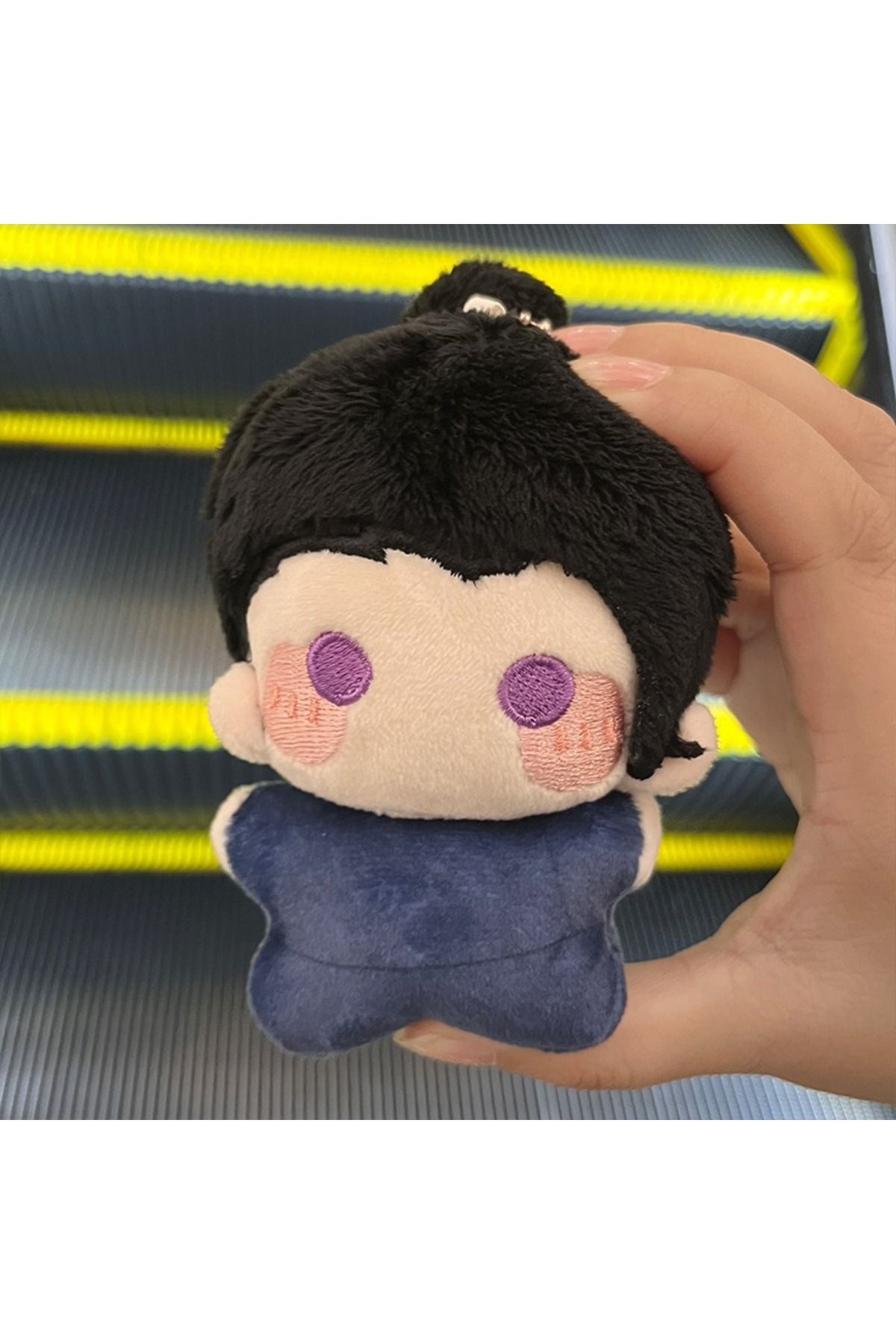 Choice-12cm Jujutsu Kaisen Plush Doll Keychain Accessory Anime Geto Suguru Satoru Gojos Mini Plushie Toy... 6