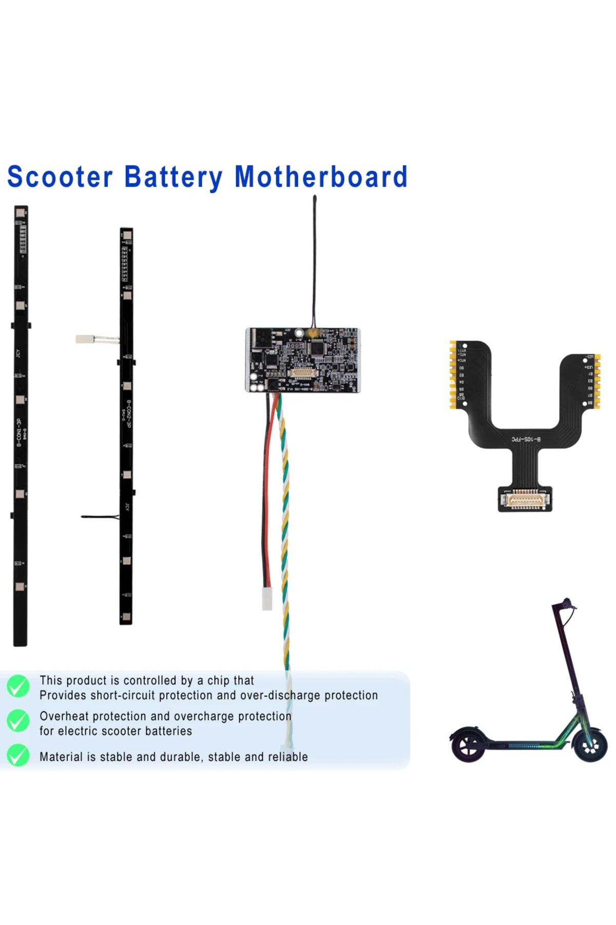 Choice-BMS Circuit Board Battery Control Dashboard For Xiaomi M365 Electric Scooter BMS Board Protection... 3