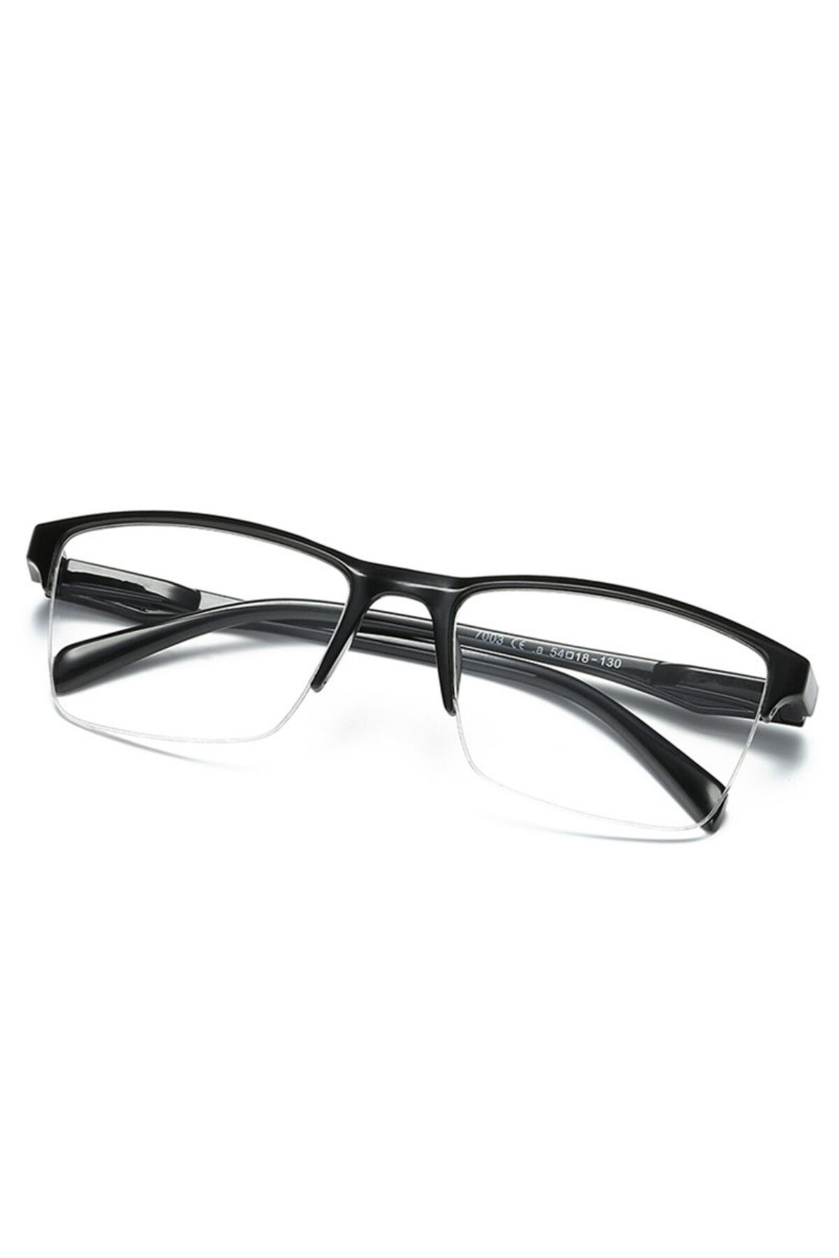 Choice-Square Reading Glasses Ultralight Half Frame Presbyopic Eyeglasses Men Women +0.25 0.5 0.75 1 1.2... 4