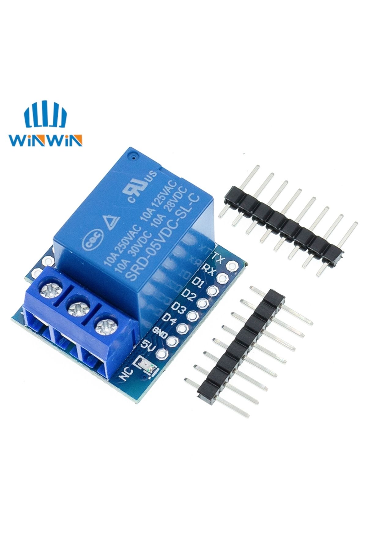 Choice-One Channel Wemos D1 Mini Relay Shield Wemos D1 Mini Relay Module for   ESP8266 Development Board... 2