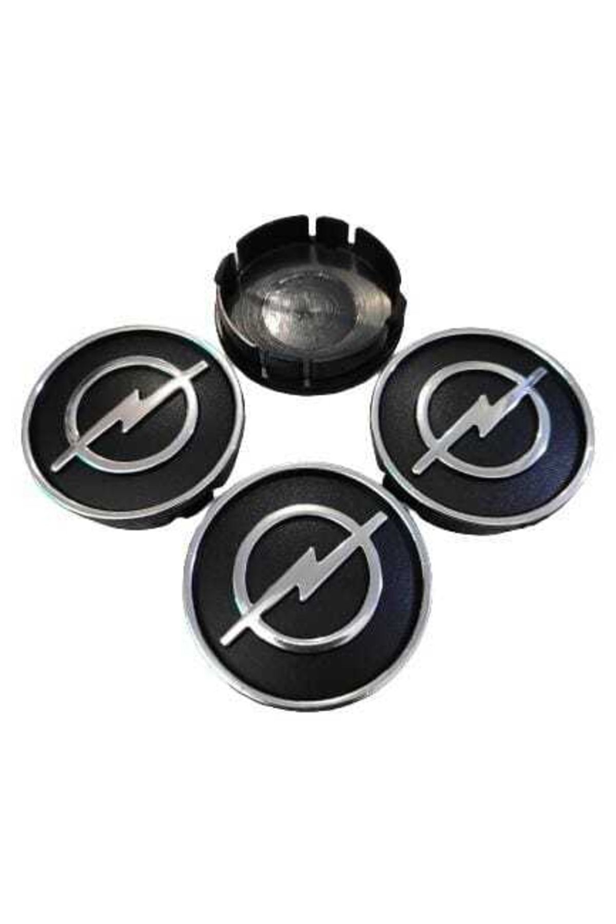 ALTAŞ Opel Uyumlu Kabartma Geçme Jant Göbeği 4'lü 60mm-55mm
