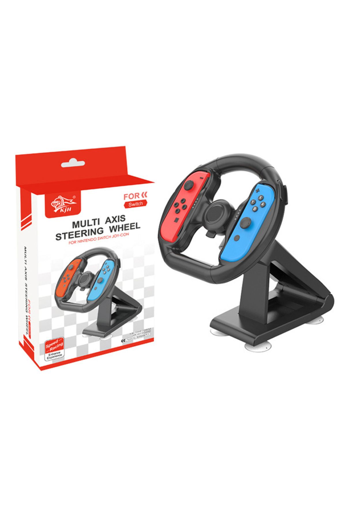karbeen-عجلة قيادة جديدة من Switch Joy-Con لألعاب السباق نينتندو سويتش Joy-Con وحدة تحكم مقلدة... 4