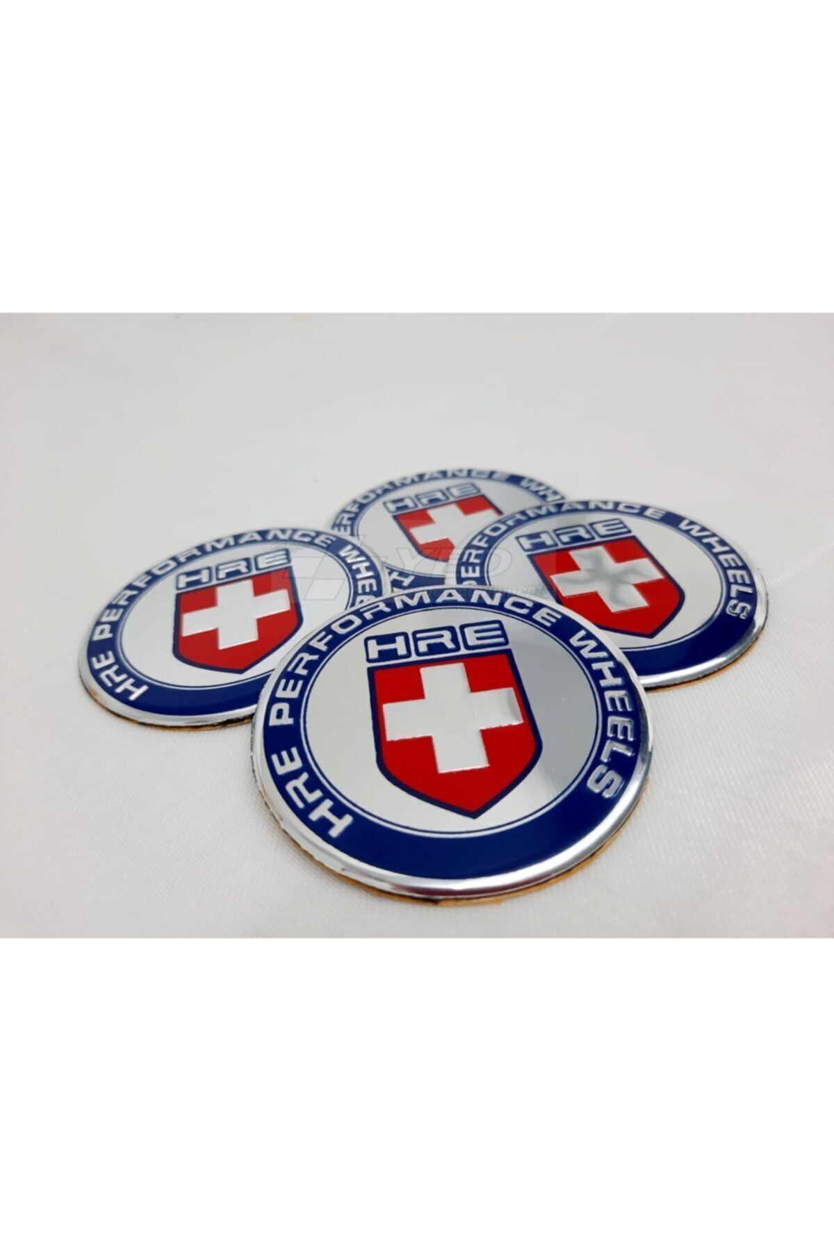 YED Jant Göbeği Arma Hre 60mm. 4'lü Set Alüminyum Renkli