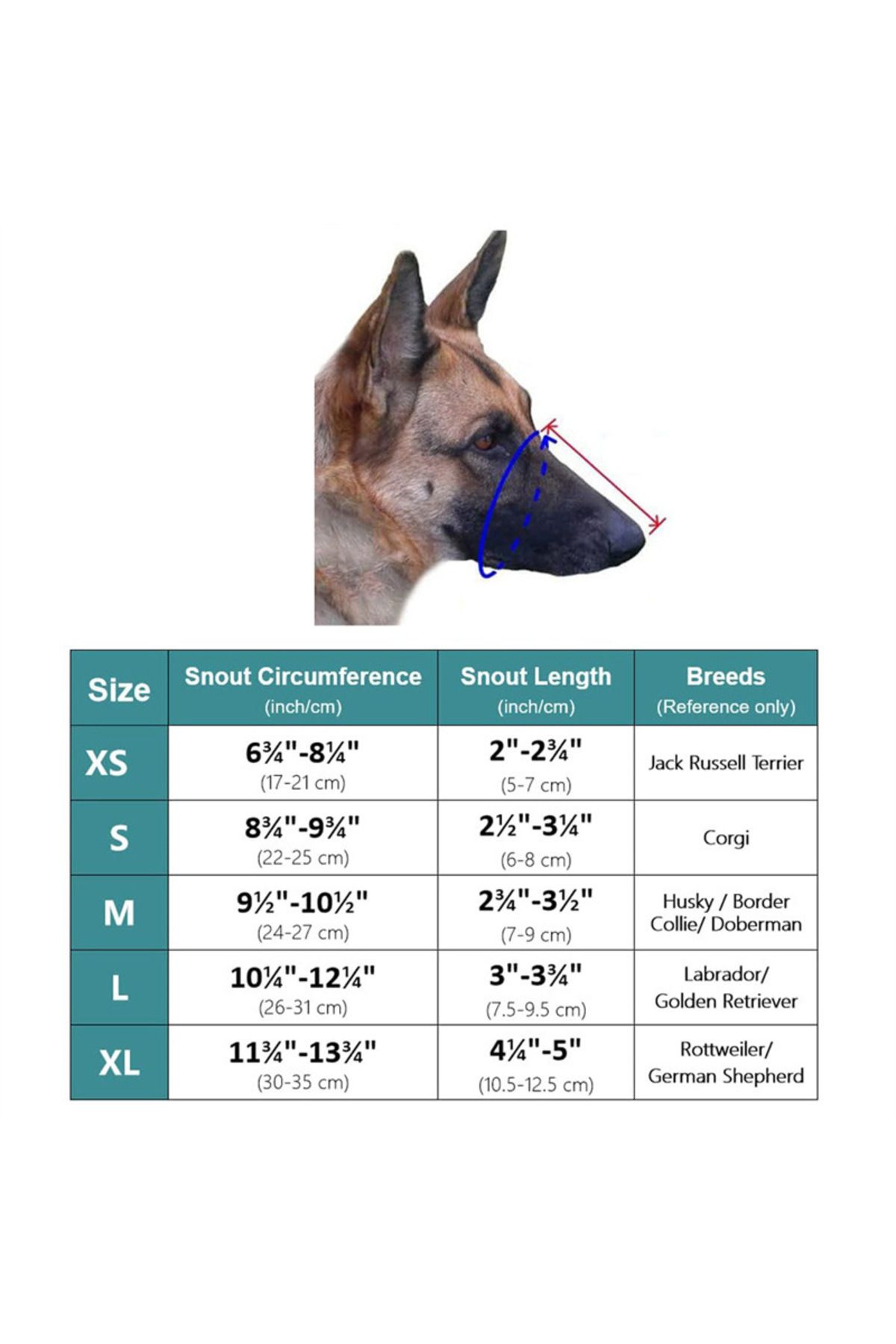 Choice-Pet Dog Muzzles Adjustable Breathable Dog Mouth Cover Anti Bark Bite Mesh Dogs Mouth Muzzle Mask ... 7