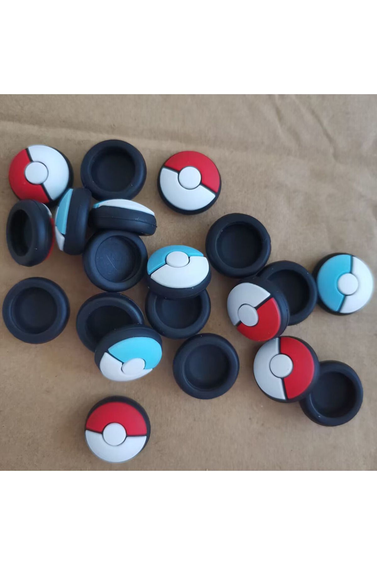 Choice-8pcs/lot Silicone Thumb Stick Caps Grip Analog Joystick Caps for NS Switch OLED Joy Con Controlle... 5