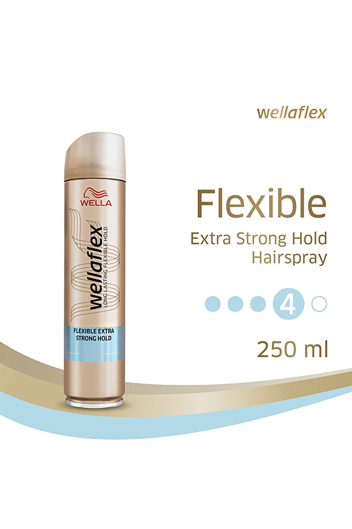 اسپری موی ولافلکس Extra Strong Hold 250 میلی لیتری Wella