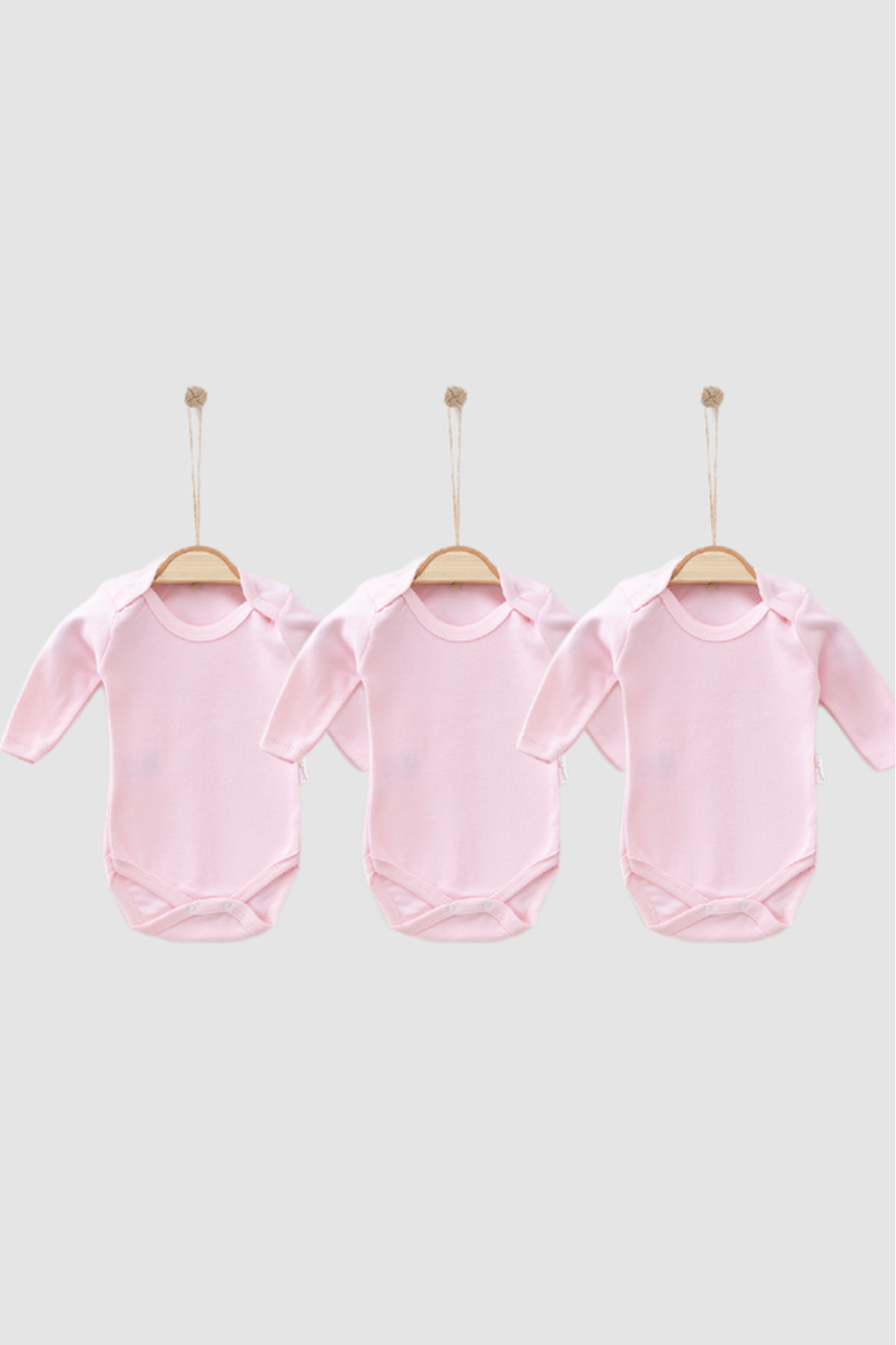 بامولا تاپ رکابی سه عددی ۱۰۰٪ پنبه ارگانیک - آستین بلند - دکمهدار بامولا تاپ رکابی سه عددی ۱۰۰٪ پنبه ارگانیک - آستین بلند - دکمهدار