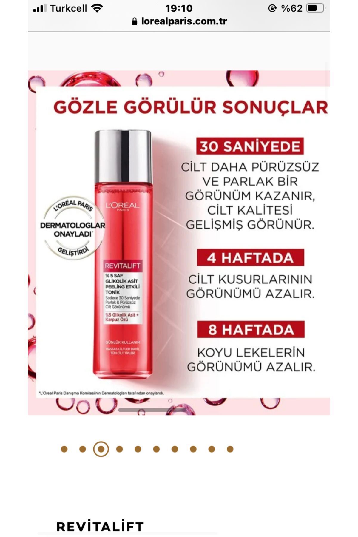 Garnier تونیک پیلینگ اسید گلیکولیک خالص 5 درصد