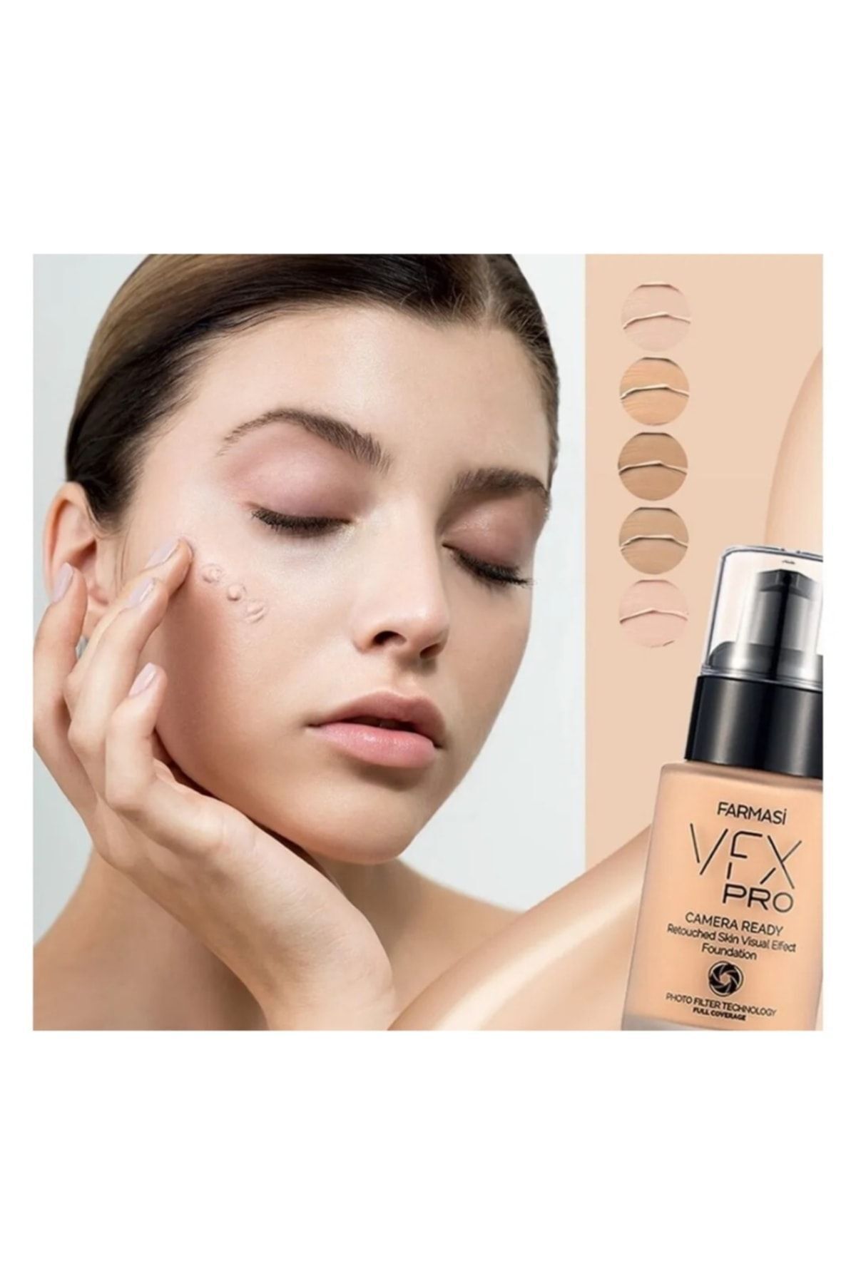 Vfx Pro Foundation 03 Warm Ivory Farmasi