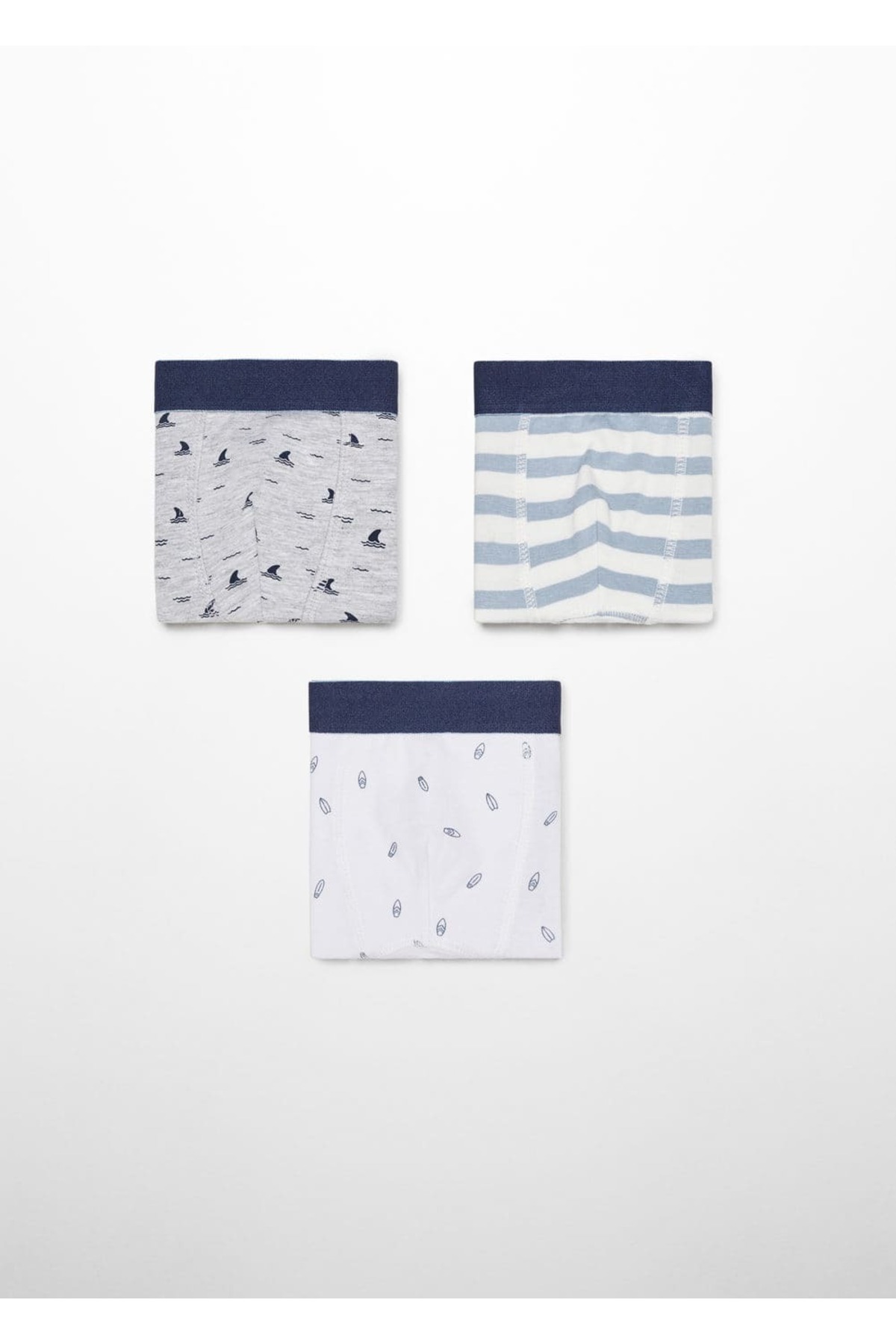 ست بوکسور طرحدار ۳ تکه  ست بوکسور طرحدار ۳ تکه