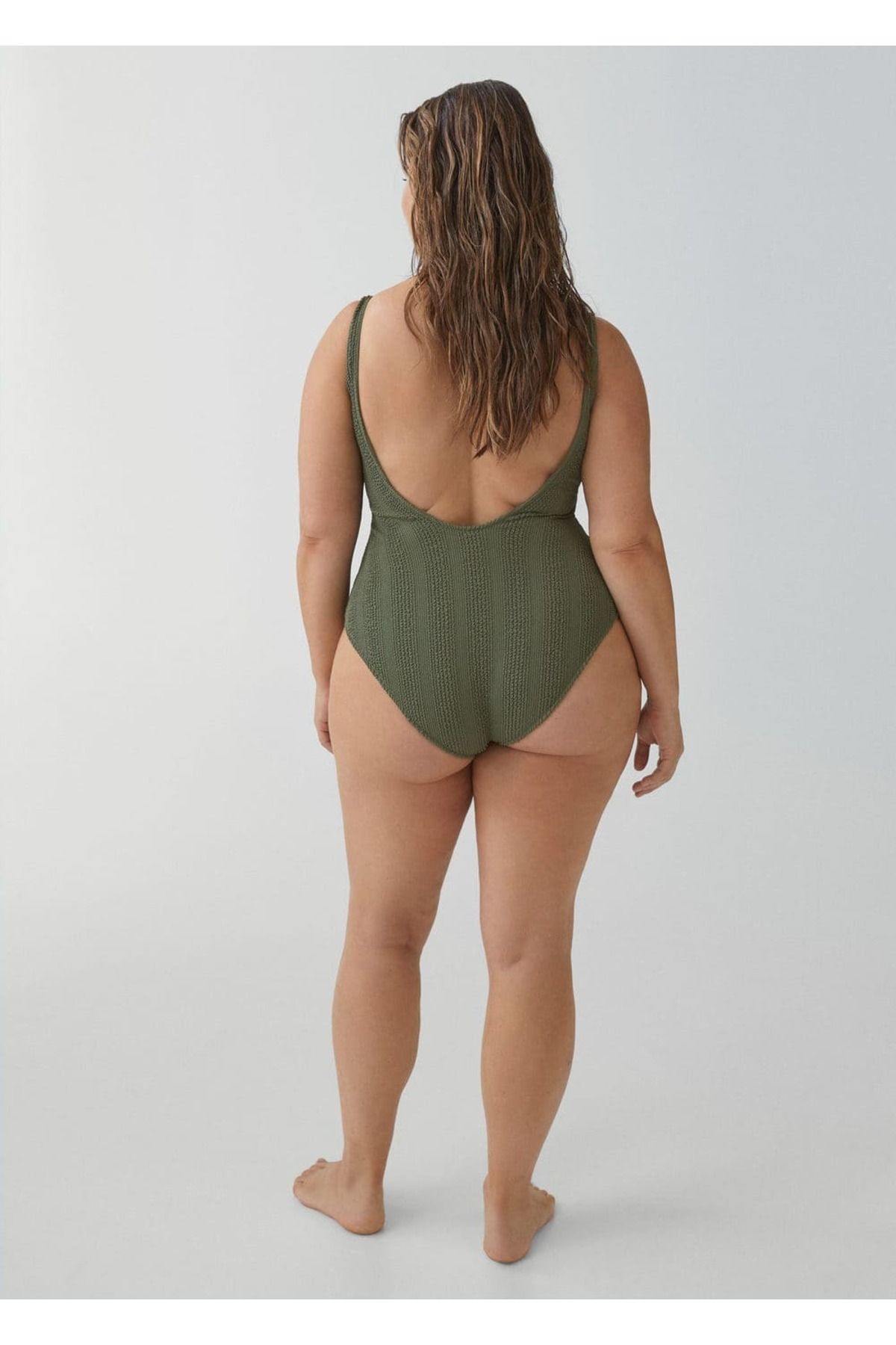 MANGO Woman-Tkané plavky 5