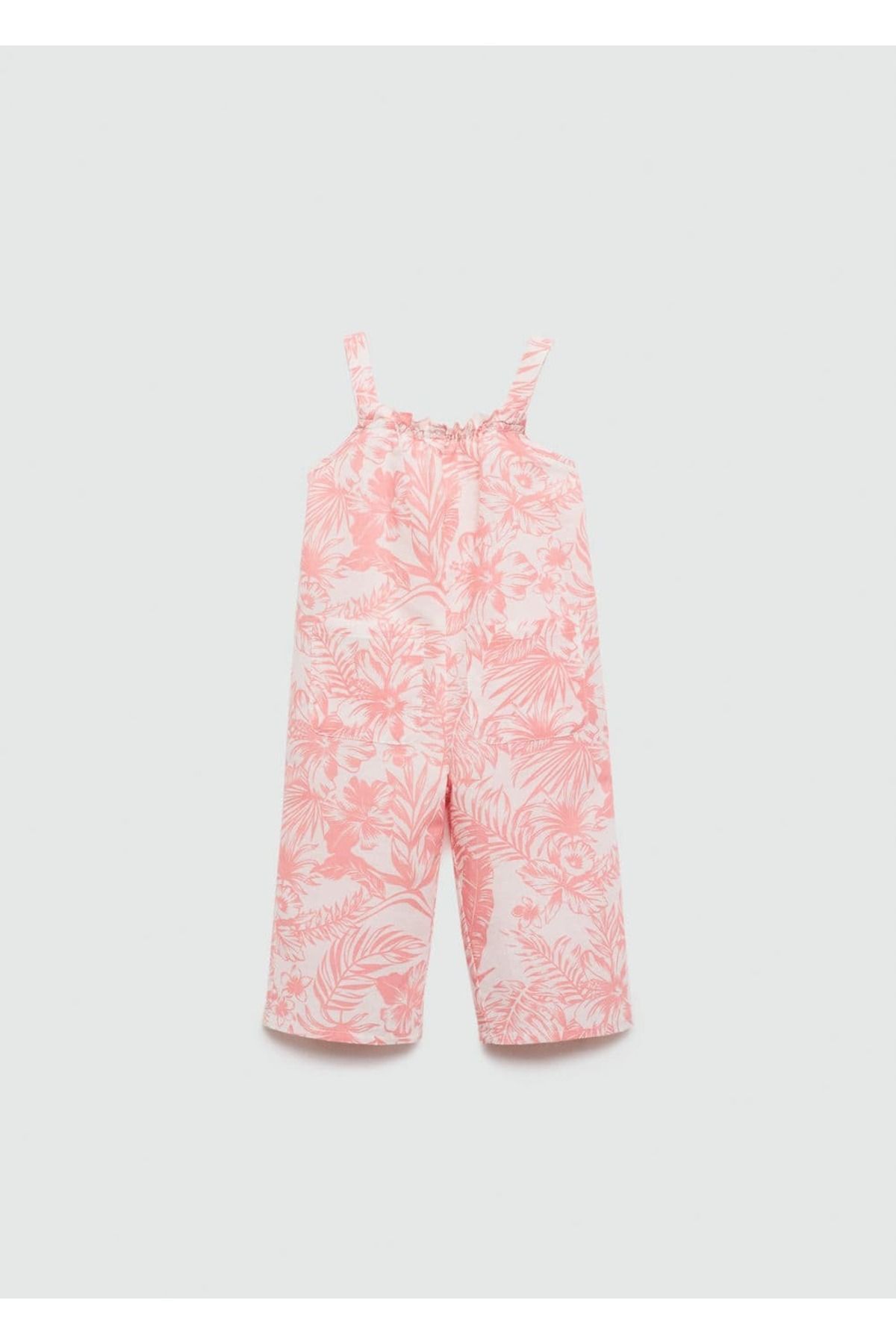 Комбинезон MANGO Baby Linen с рисунком 67077915