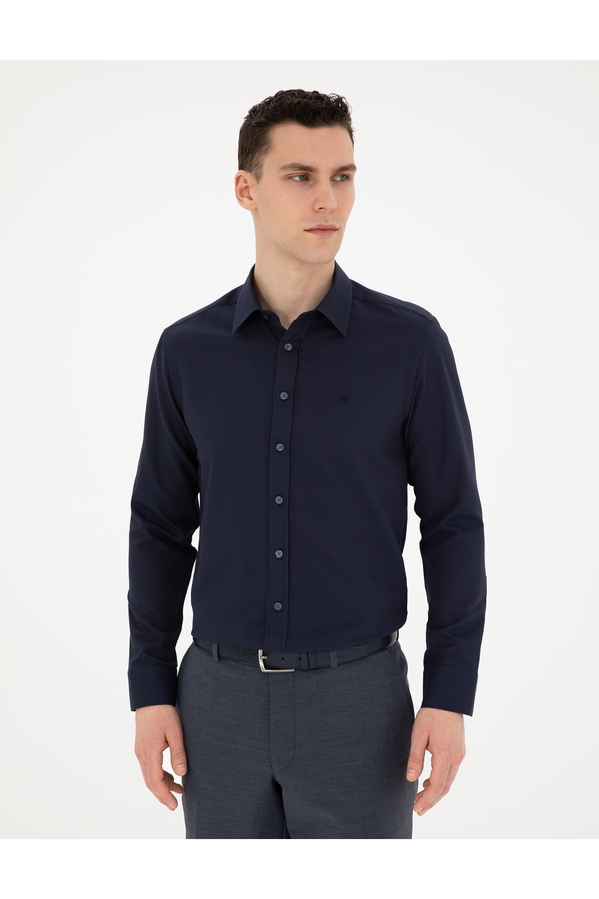 پیراهن مردانه پیر کاردین | 50289391-VR033 Pierre Cardin - Image 3