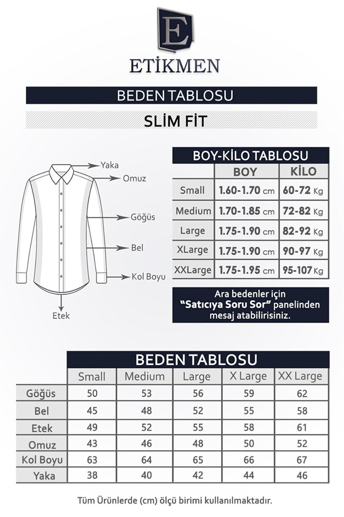 Etikmen-Beige Slimfit Real Jeans Herrenhemd 6