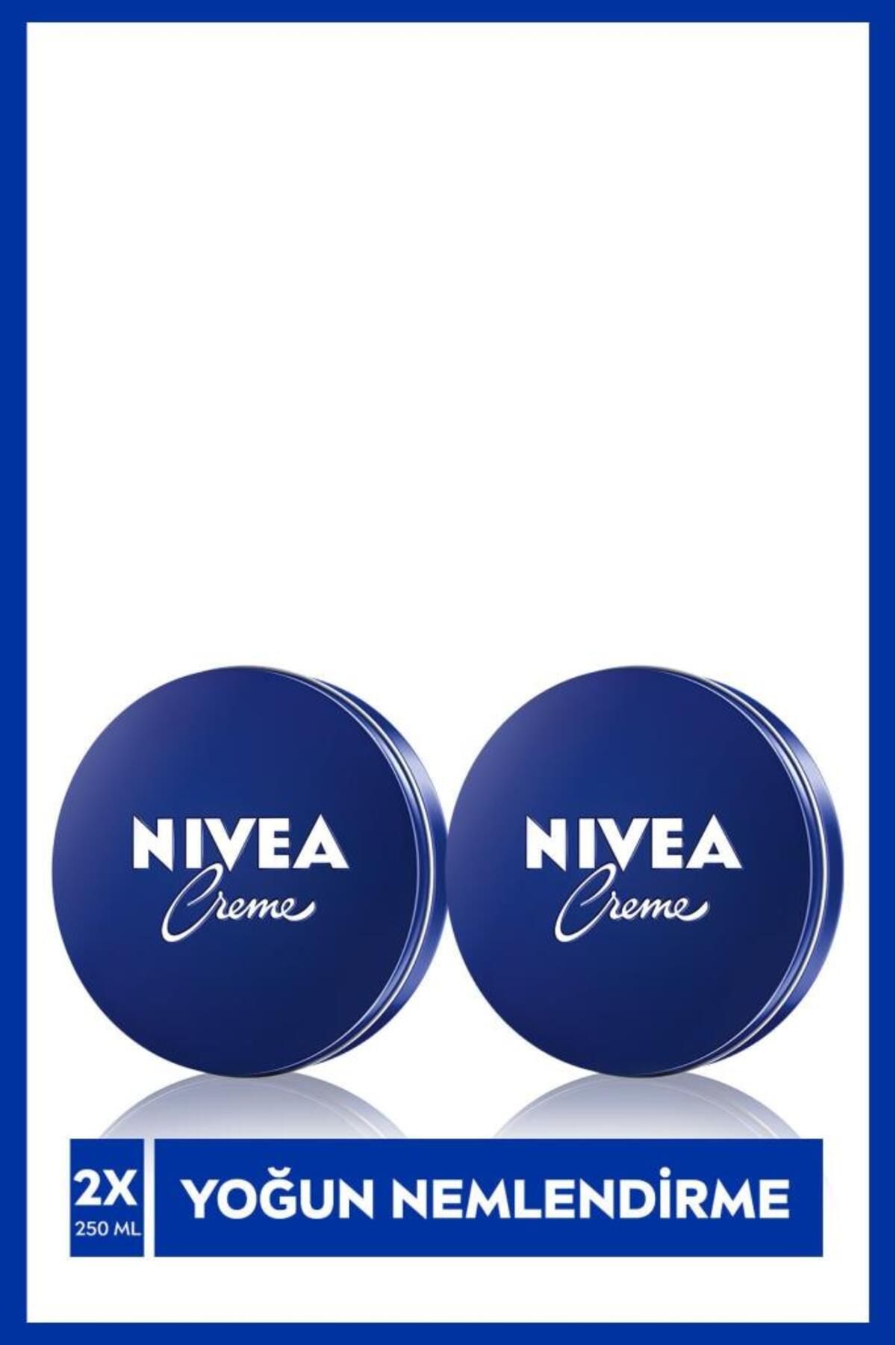 Увлажняющий крем для тела NIVEA Creme, 250 мл, руки, лицо и тело, мягкая и гладкая кожа, 2 шт. 04005900308832