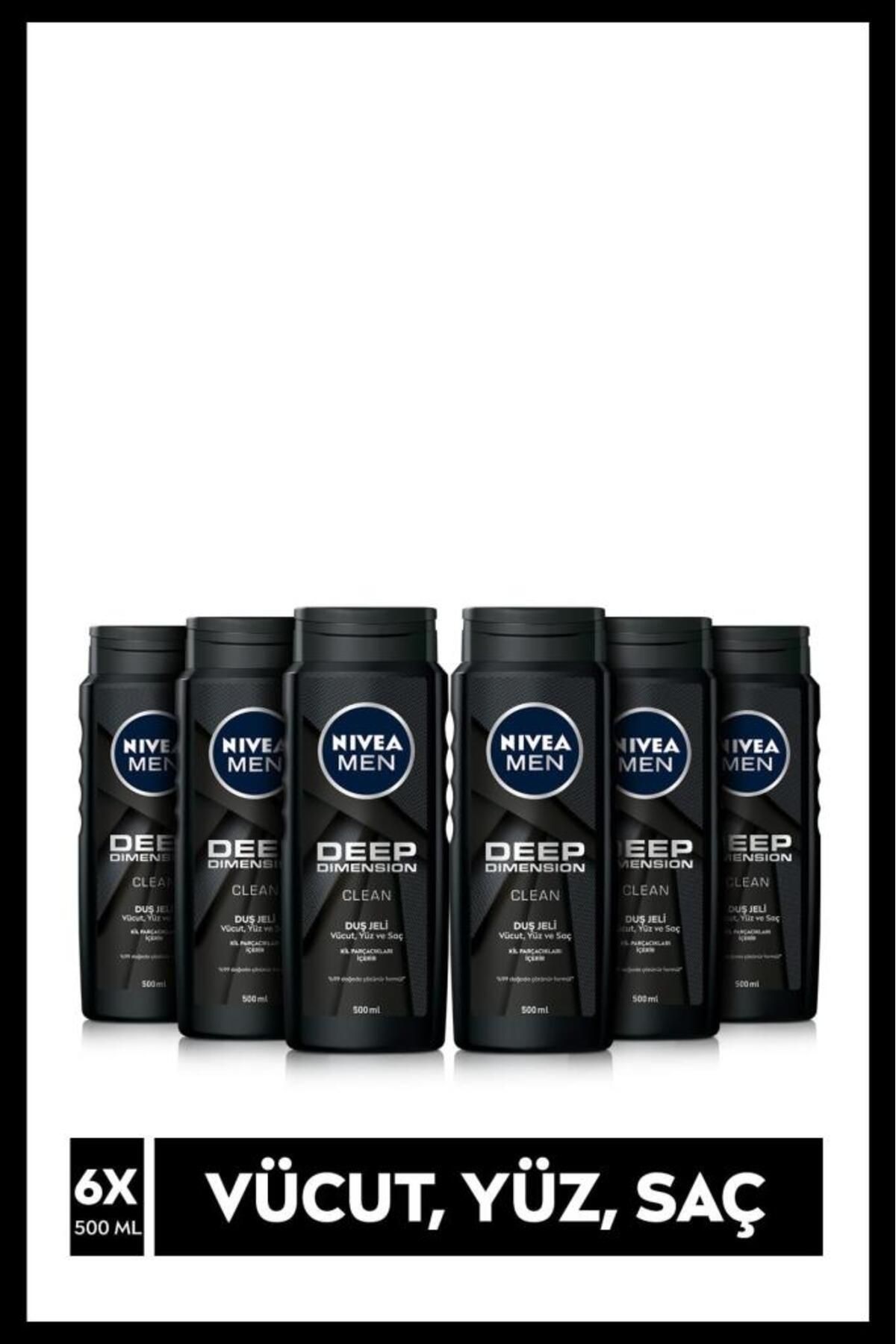 NIVEA Мужской гель для душа Deep Dimension 500 мл