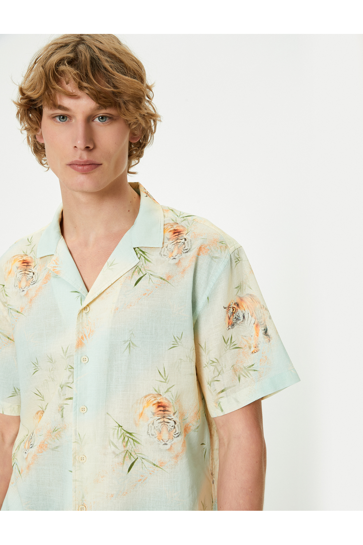 پیراهن مردانه کوتون | 4SAM60049HW Koton - Image 2