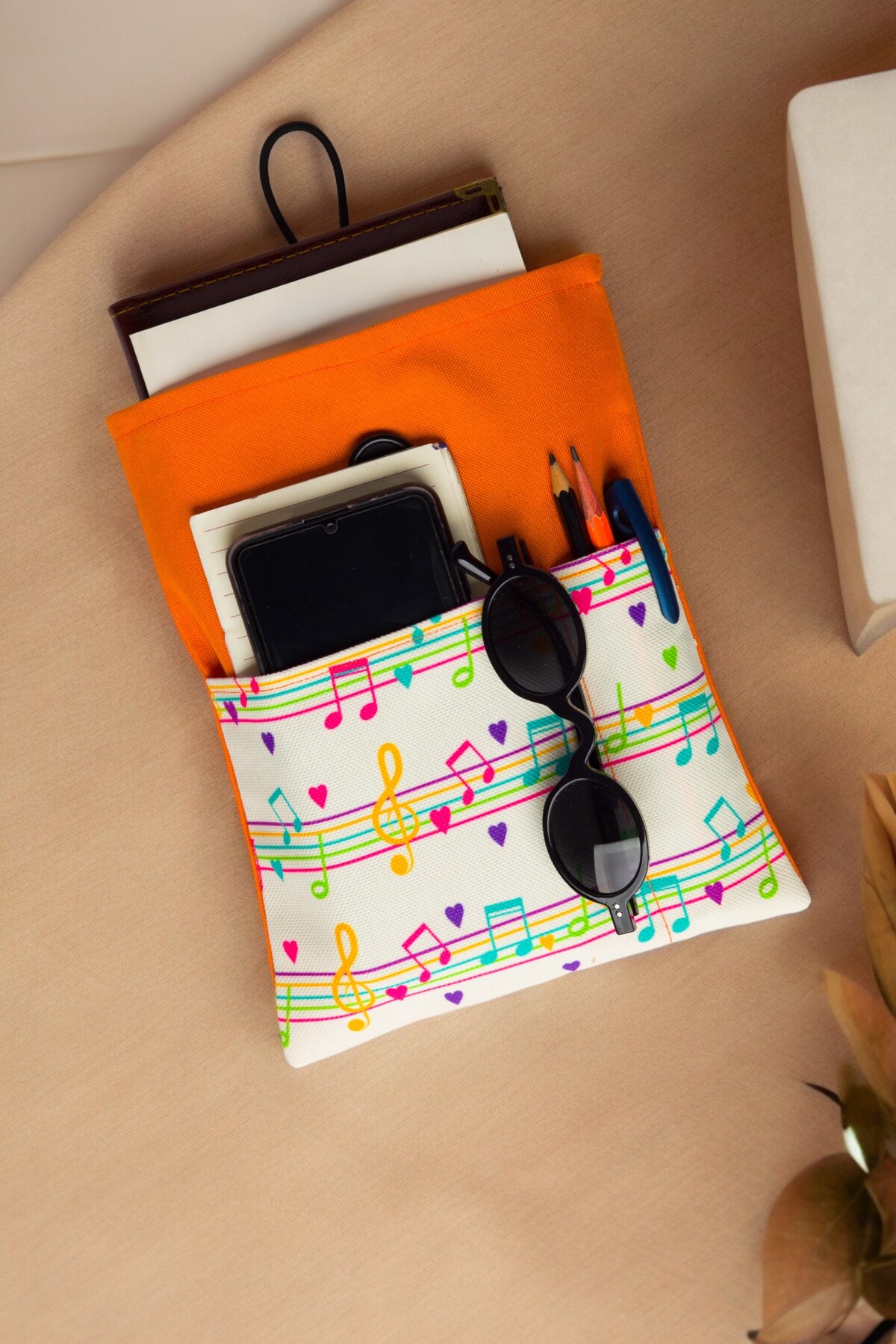 MABUDE Cepli Kitap Kılıfı Book Cover Kitap Koruma Organizer Kitap Ve Tablet Çantası MCK0037