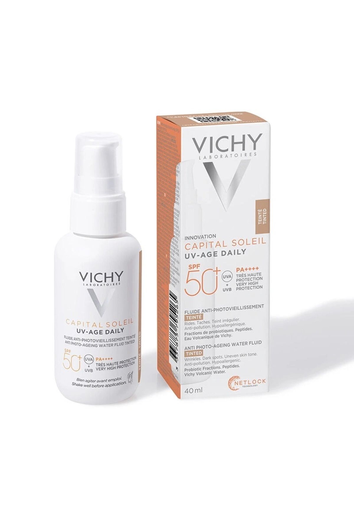 Vichy-Capital Soleil UV Age - SPF50+ Colored Sunscreen 40 ML - Daily Photo-Anti-Aging 2