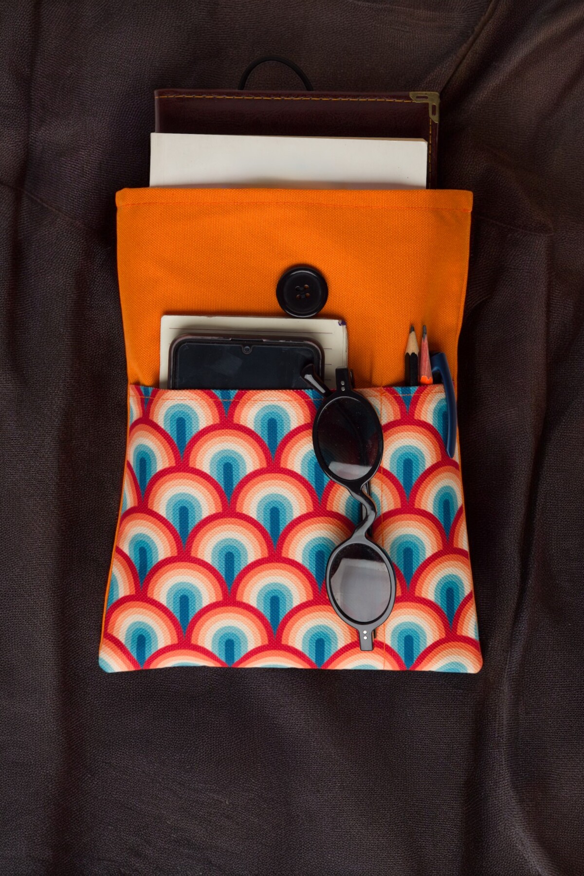 MABUDE Cepli Kitap Kılıfı Book Cover Kitap Koruma Organizer Kitap Ve Tablet Çantası MCK0040